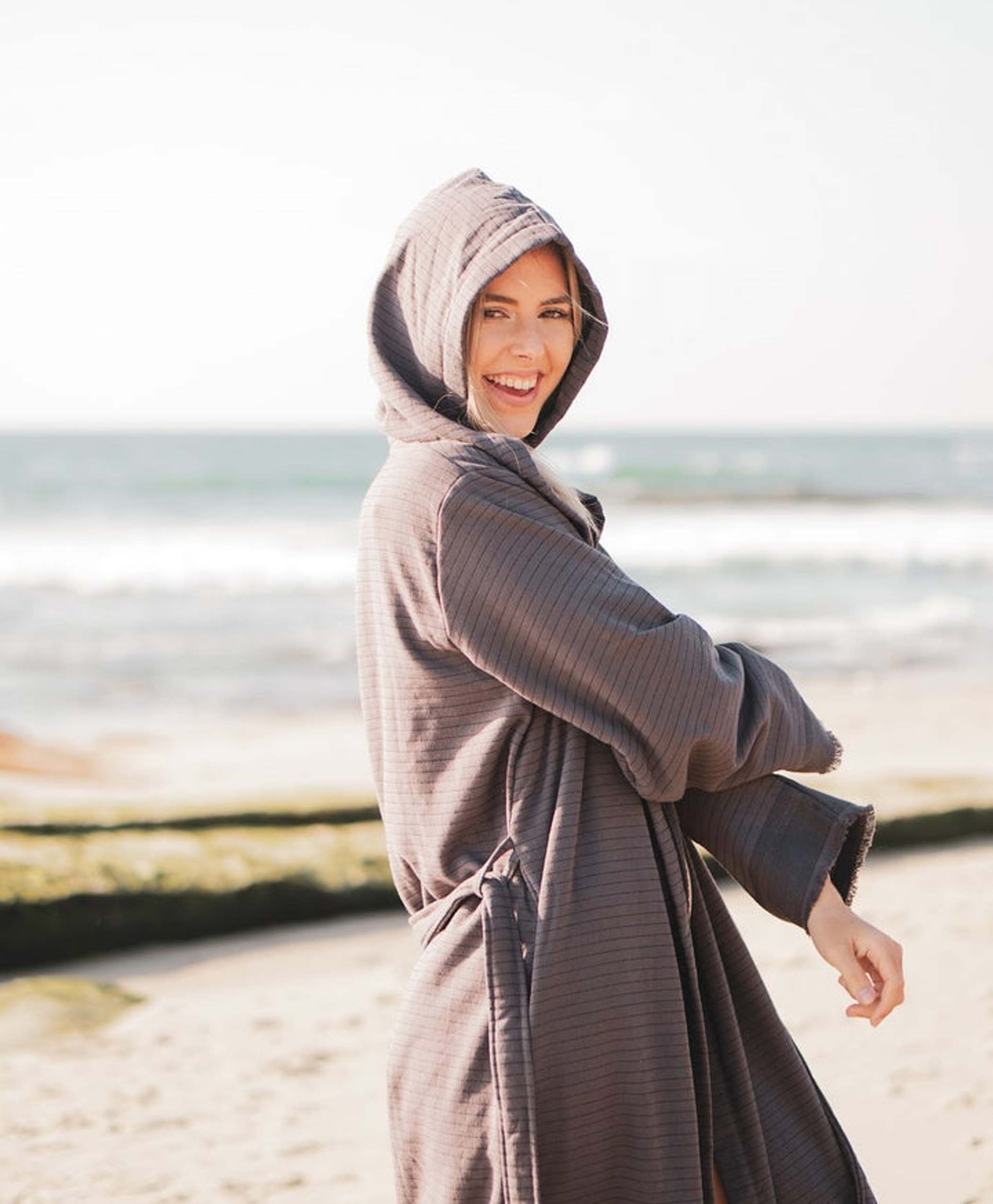 Del Mar Terry Bathrobe