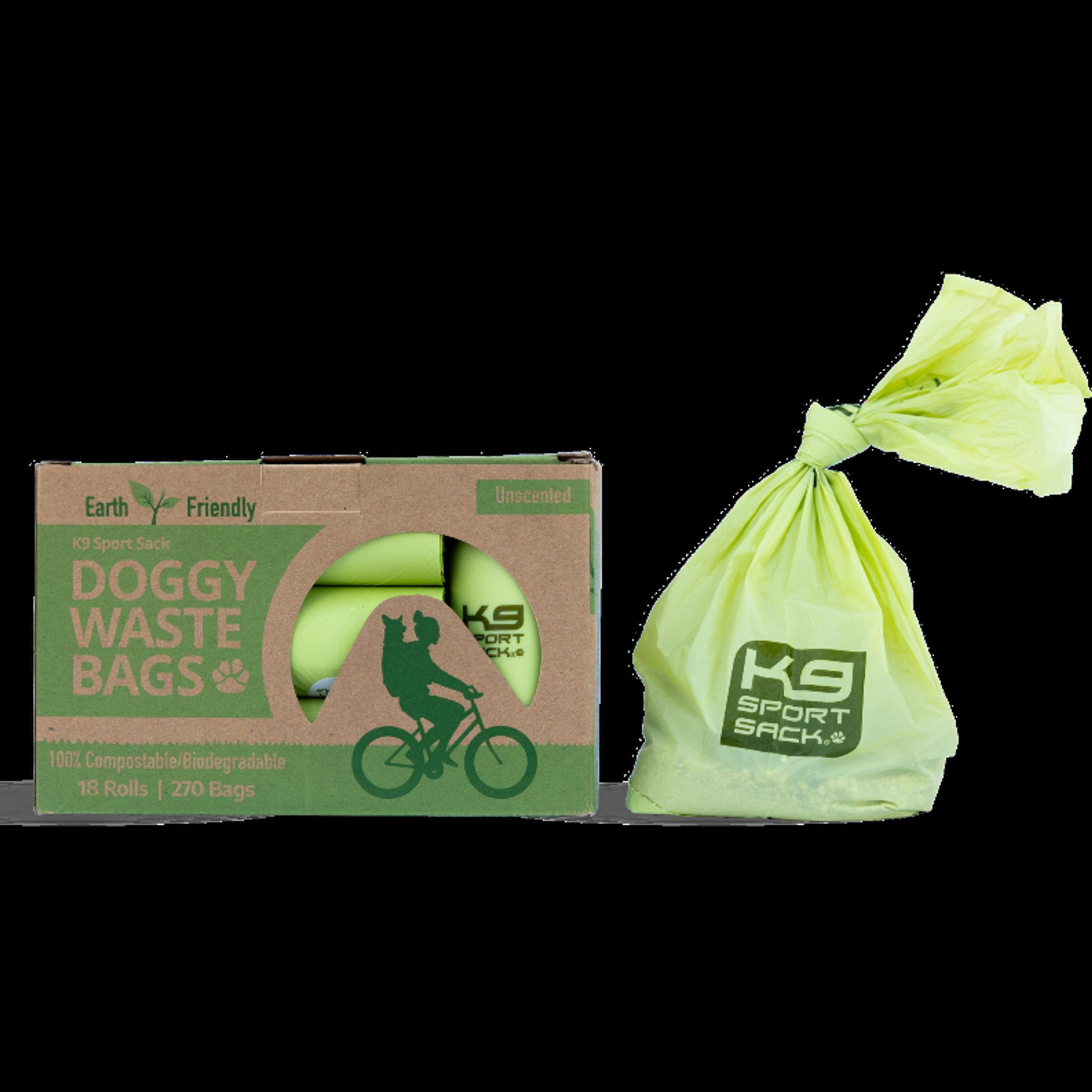 Doggy Waste Bags - Box of 18 Rolls Image 1