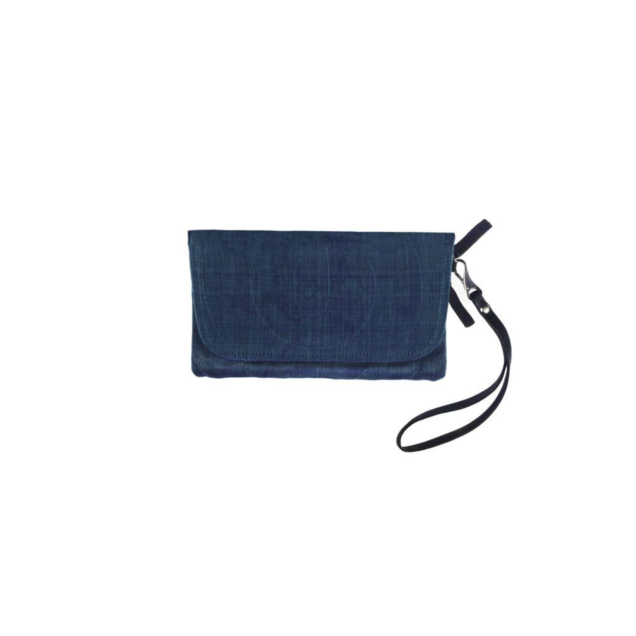 Travel Clutch Document Organizer Snap Closure 2 Zippered Pockets 9.25L x 5.25H Teal Charcoal Persimmon Navy Bordeaux Olive