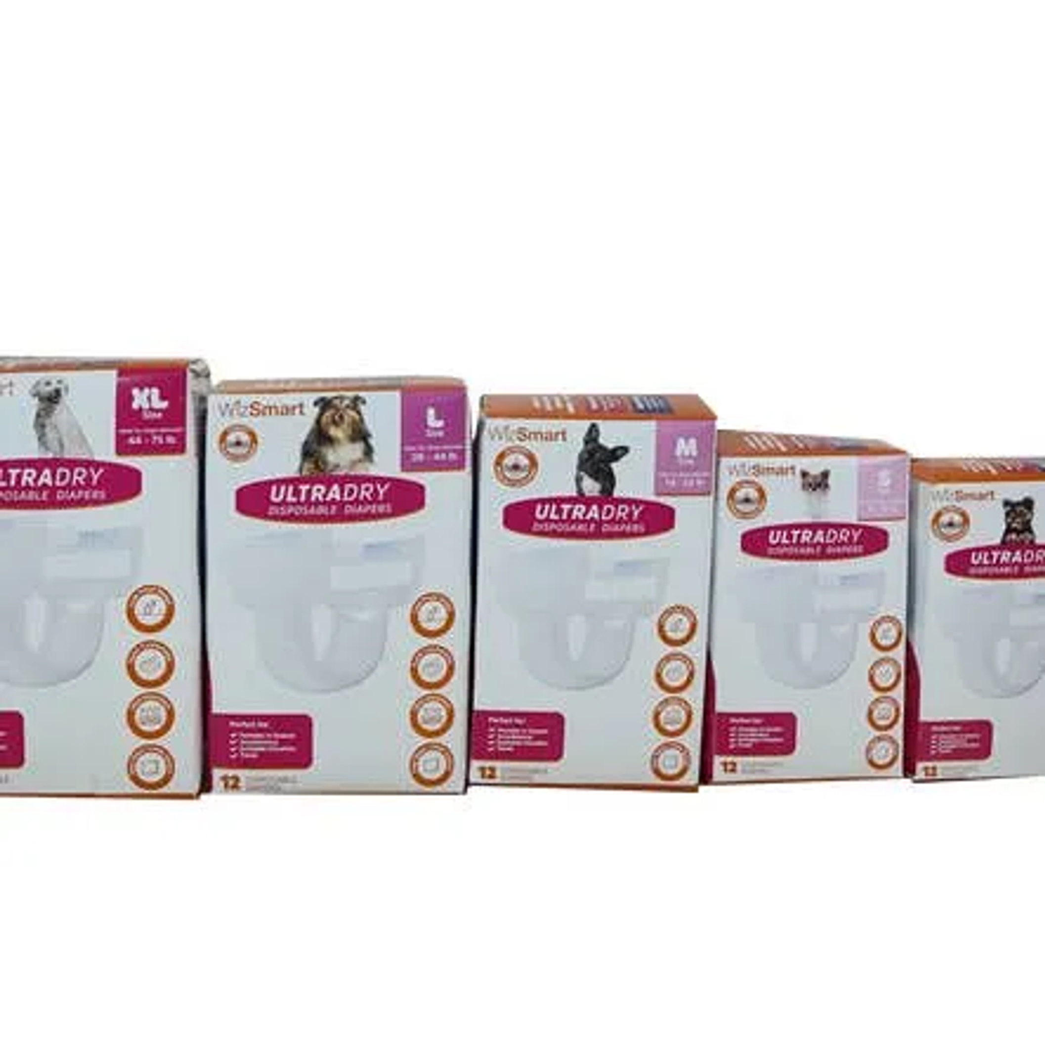 WizSmart UltraDry Disposable Diapers Image 1