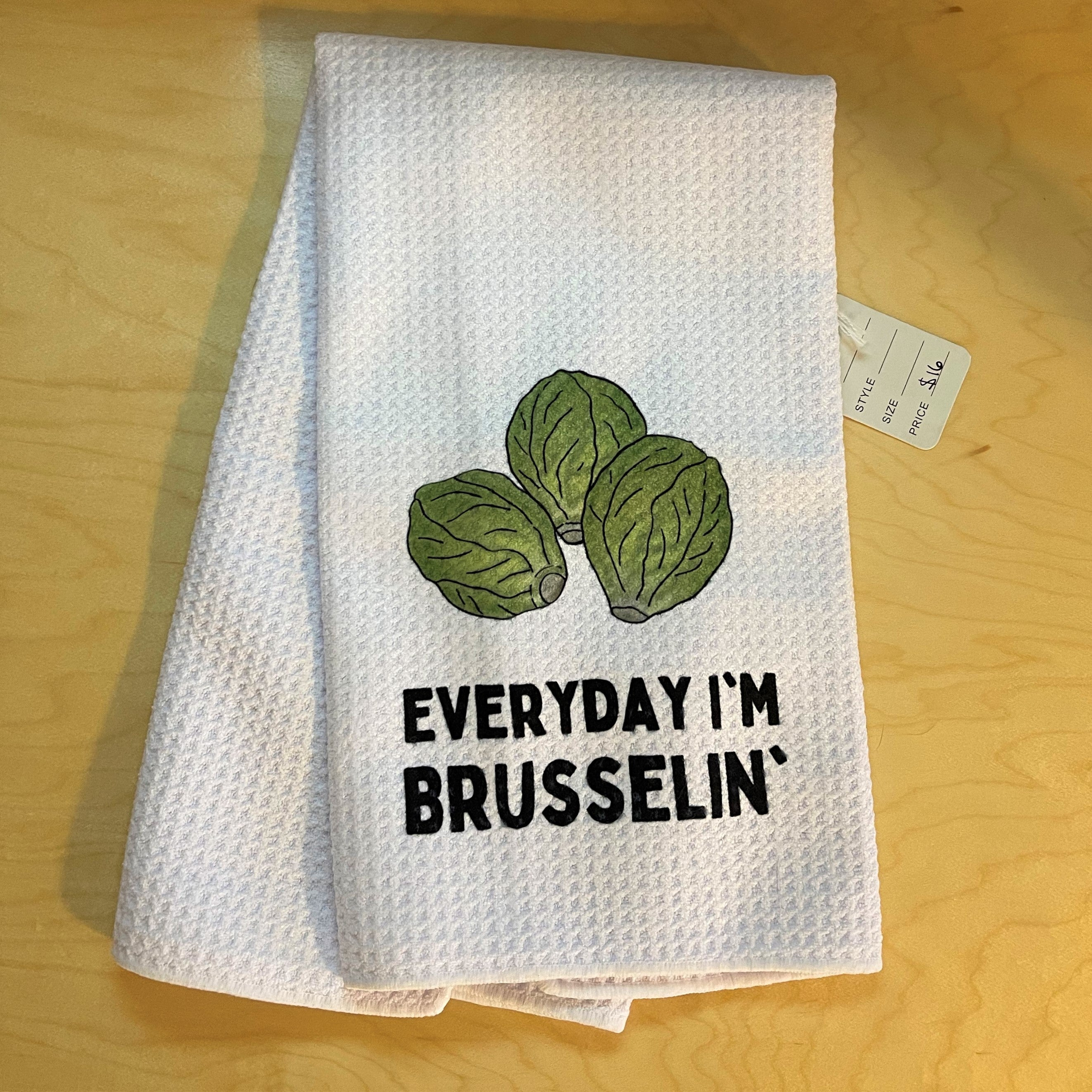 Tea Towel Absorb Water Microfiber Easy Care Waffle Weave Flat Weave