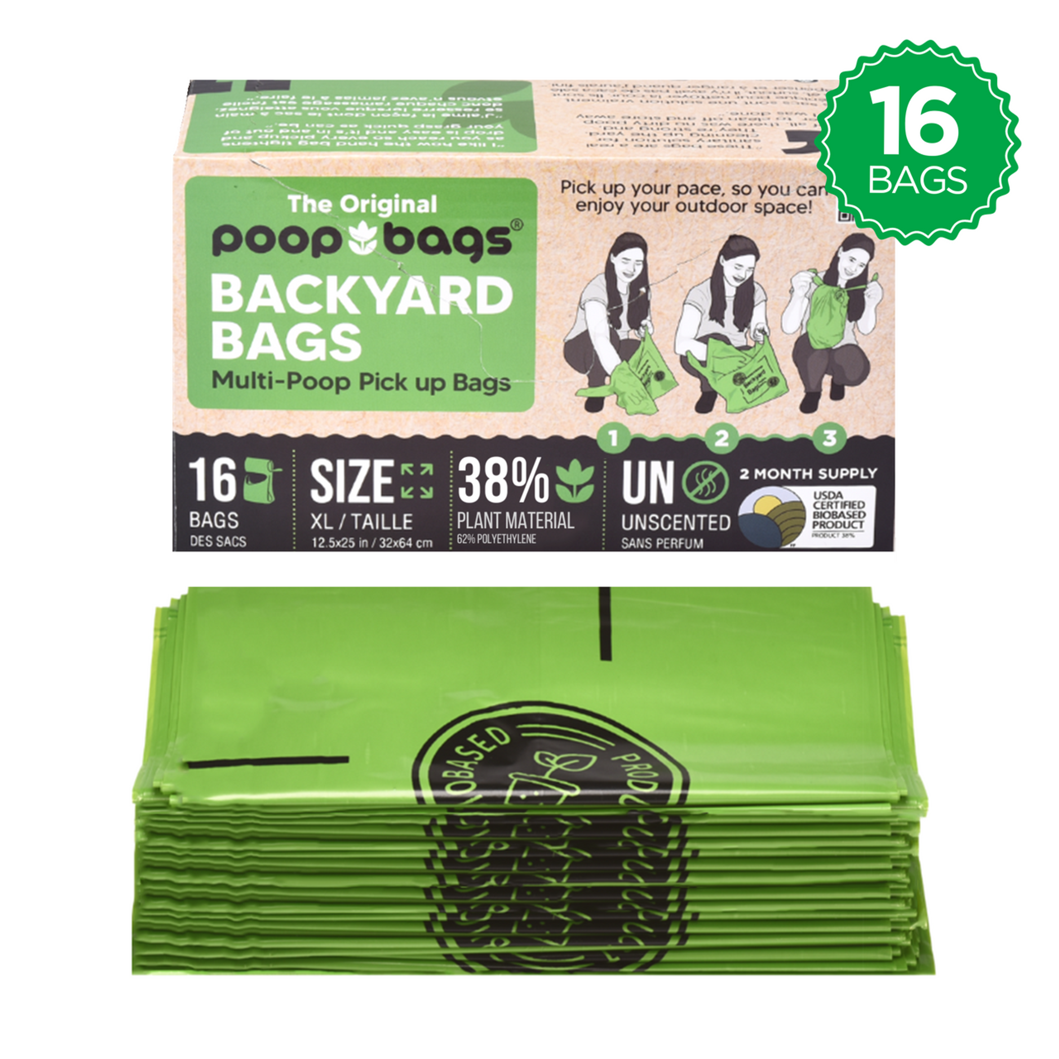 BIOBASED BACKYARD BAGS Image 1