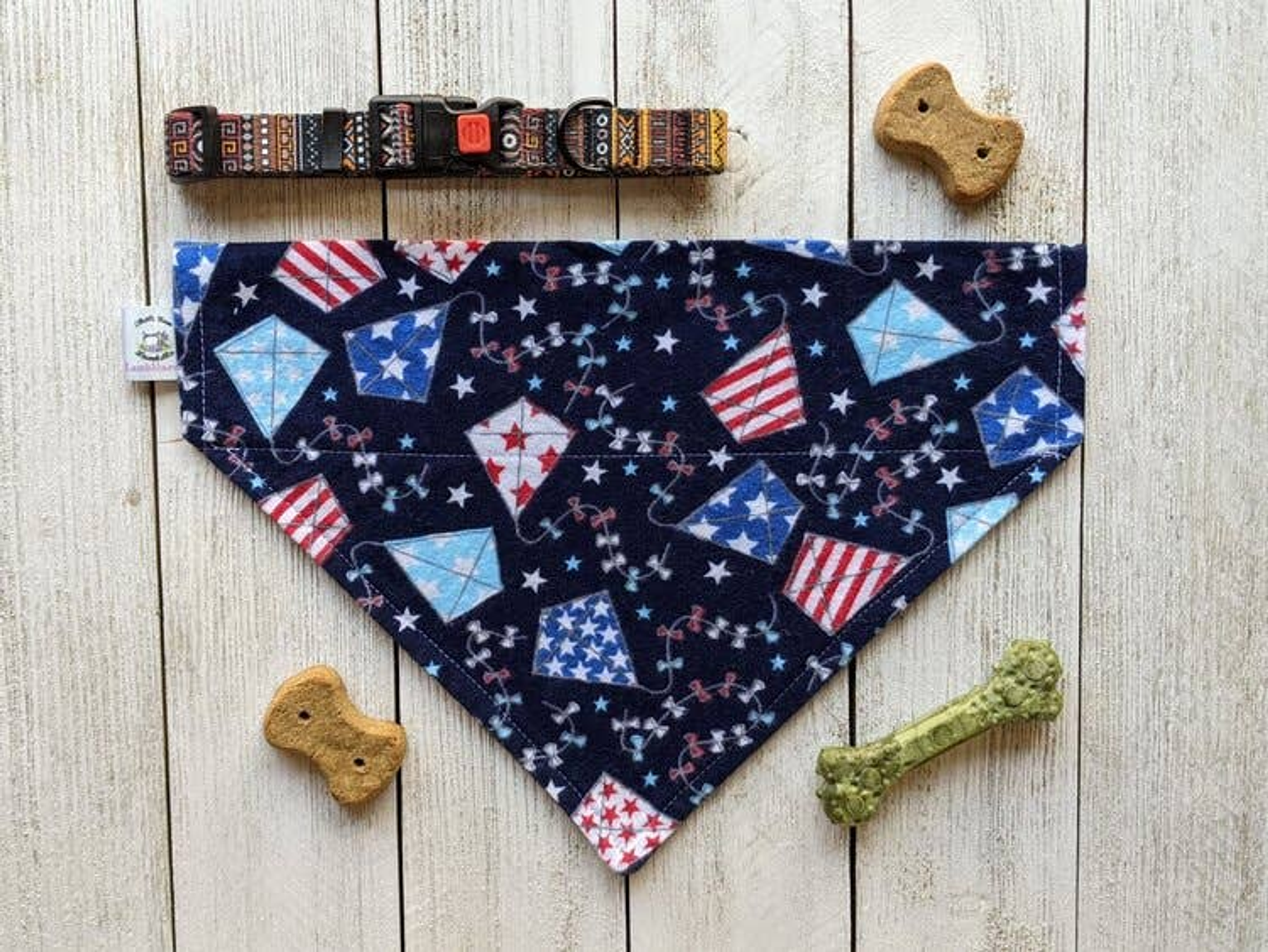 Over-The-Collar Dog Bandana Image 1