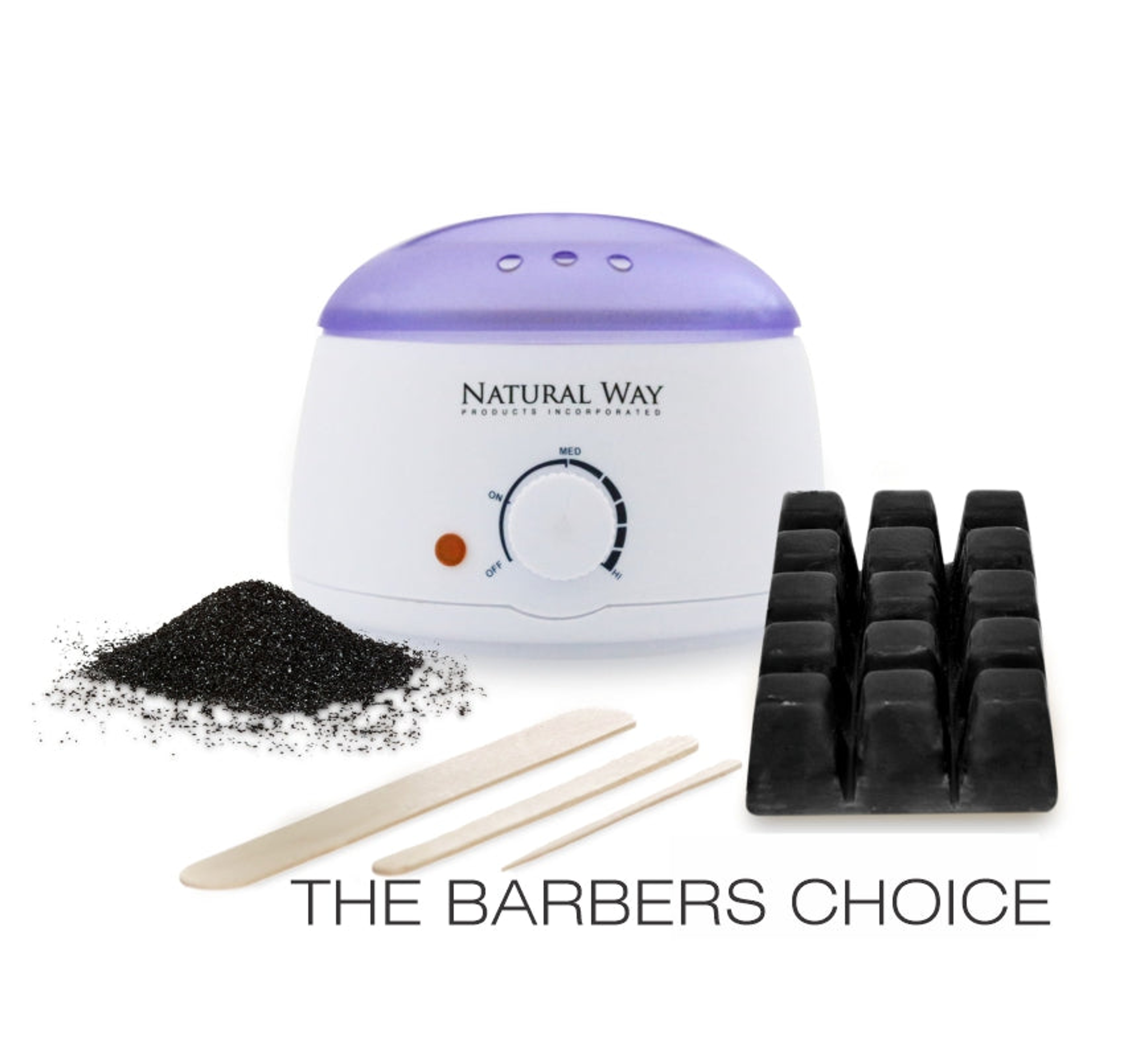 Hard Wax Waxing Kit Activated Charcoal 16oz Natural Beeswax with Removable Basket 15 Applicators Multiuse for Face and Body