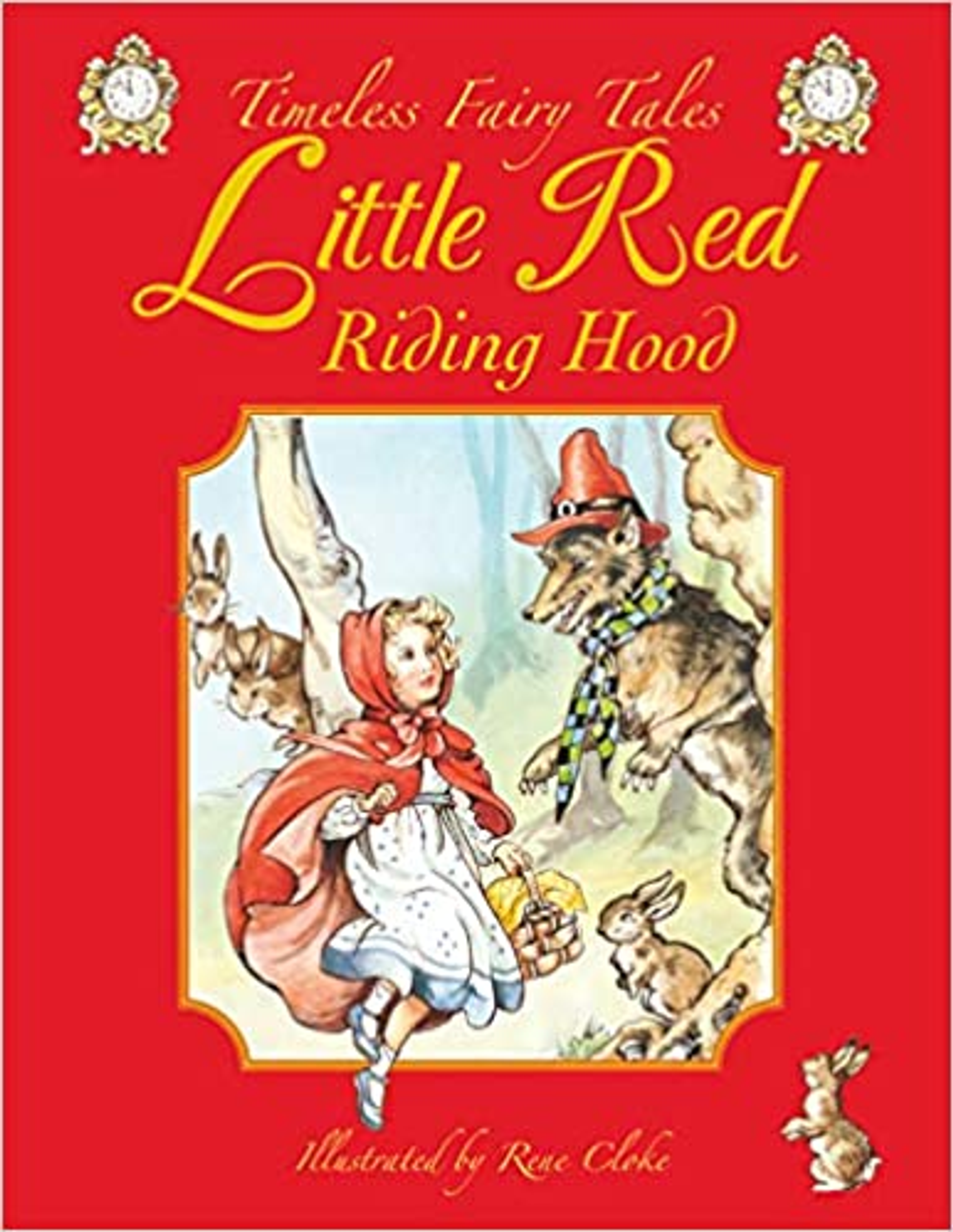 Storybook Classic Fairy Tale Illustrated Little Red Riding Hood Age 4 Plus 12 Best Loved Collection Traditional Style