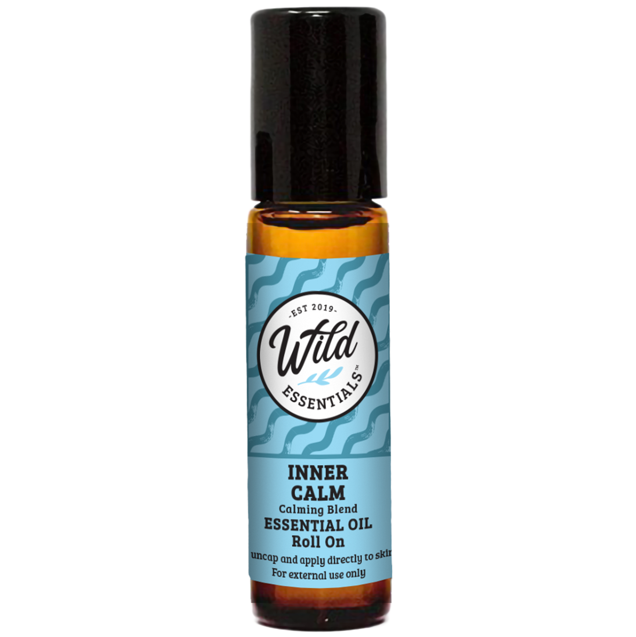 Roll On Stress Relief Essential Oil Blend Jojoba Oil 5% Clove Leaf Geranium Lavender Orange Patchouli Handmade