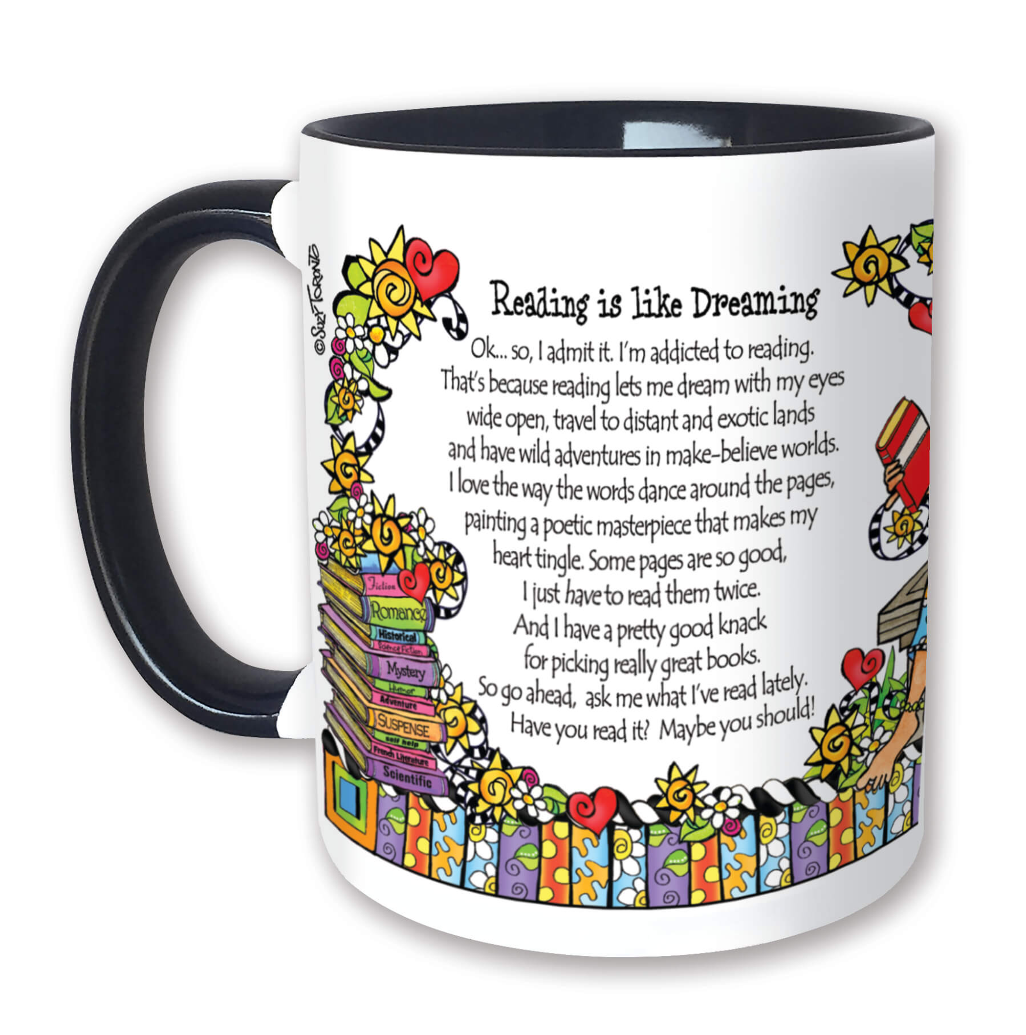 Ceramic Mug Coffee 11oz White Glossy Microwave and Dishwasher Safe Sturdy Walls Durable