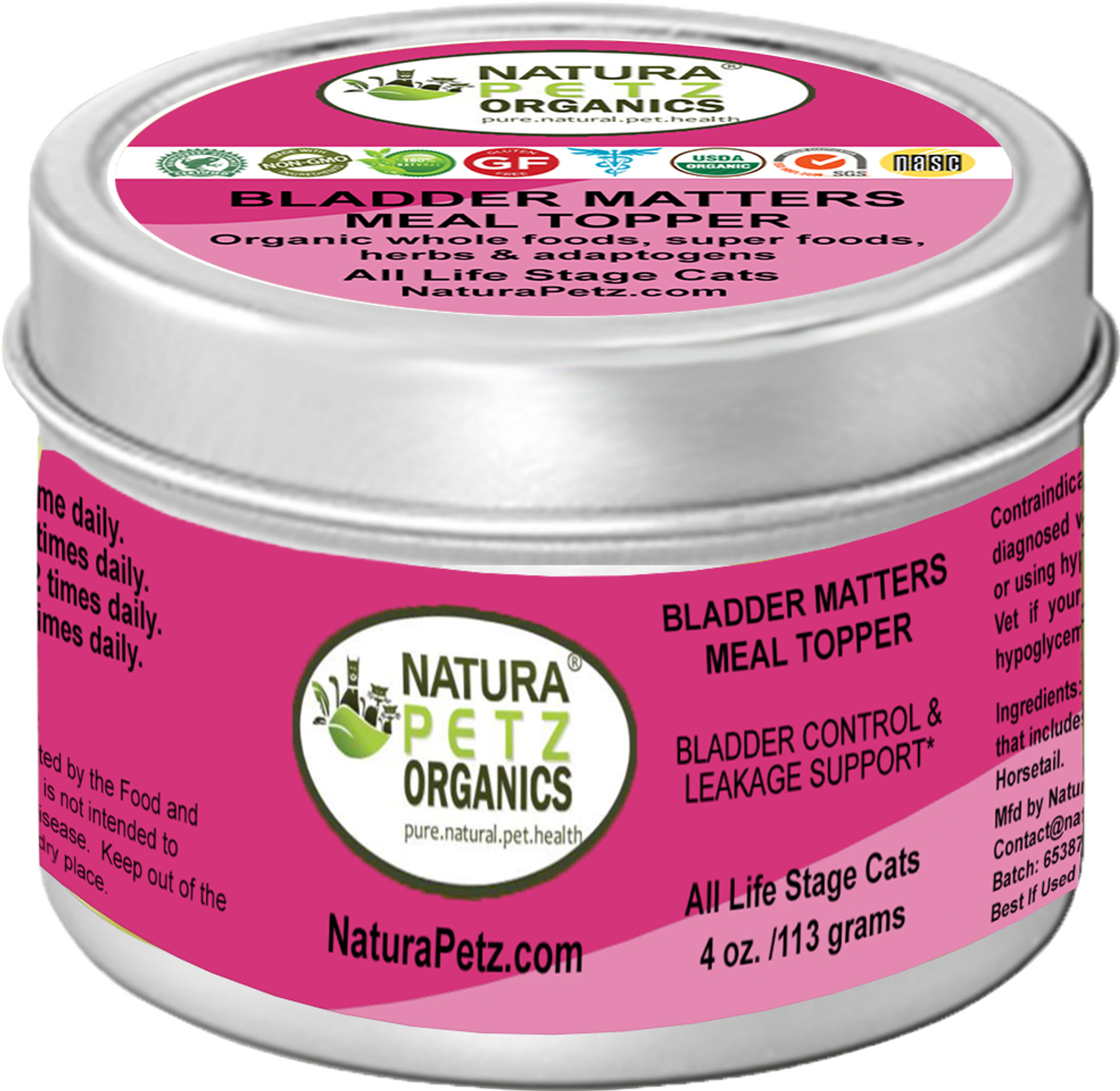 Bladder Matters Max Meal Topper Bladder Control & Leakage Support* Dogs Cats* Image 1