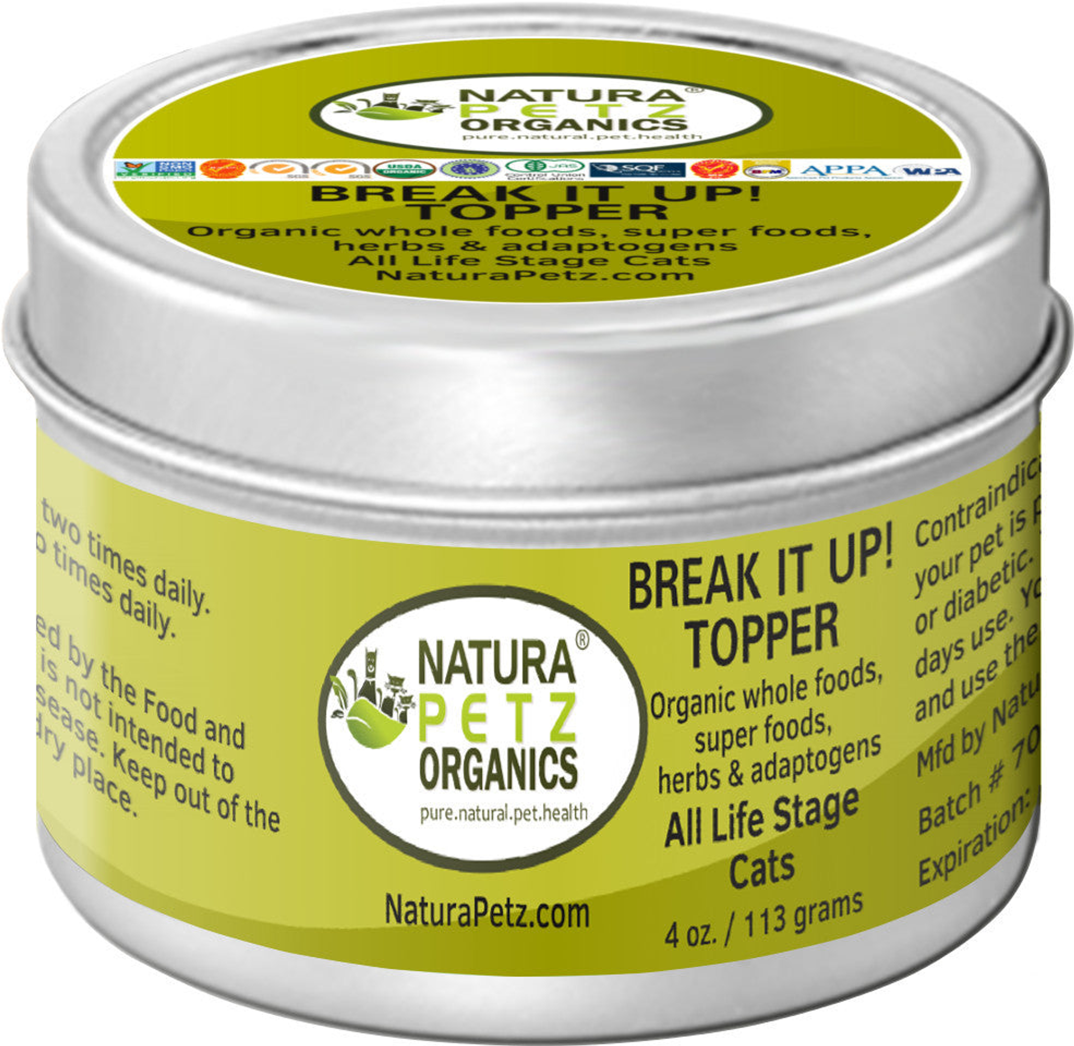 Break It Up! Meal Topper Stone Breakder Stone Eliminator* For Dogs And Cats - Flavored Meal Topper For Stones* Image 1