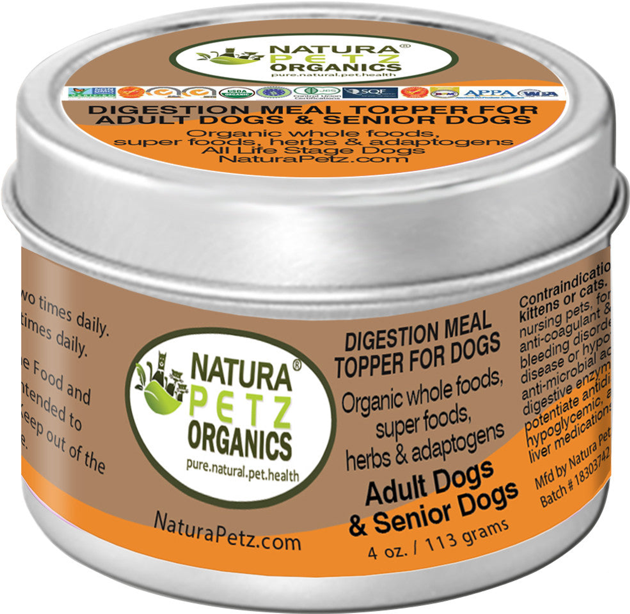 Digestion Support Meal Topper For Adult & Senior Dogs* Image 1