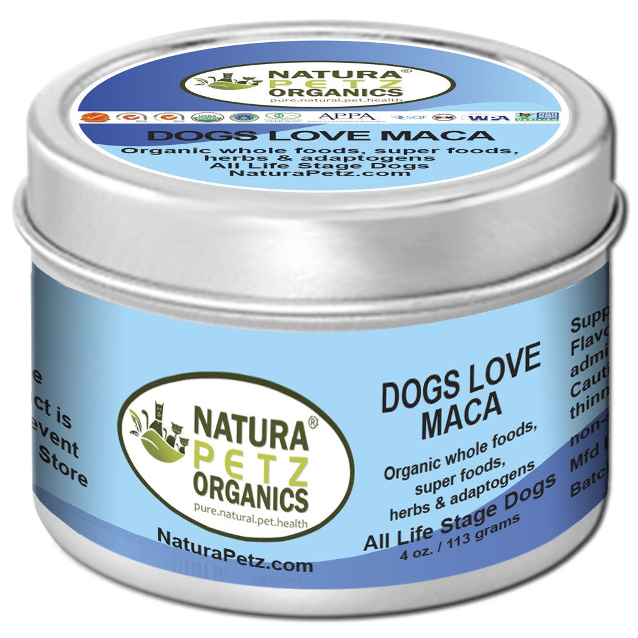 Dogs Love Maca - Organic Flavored Meal Topper For Dogs * Maca For Cats* Image 1