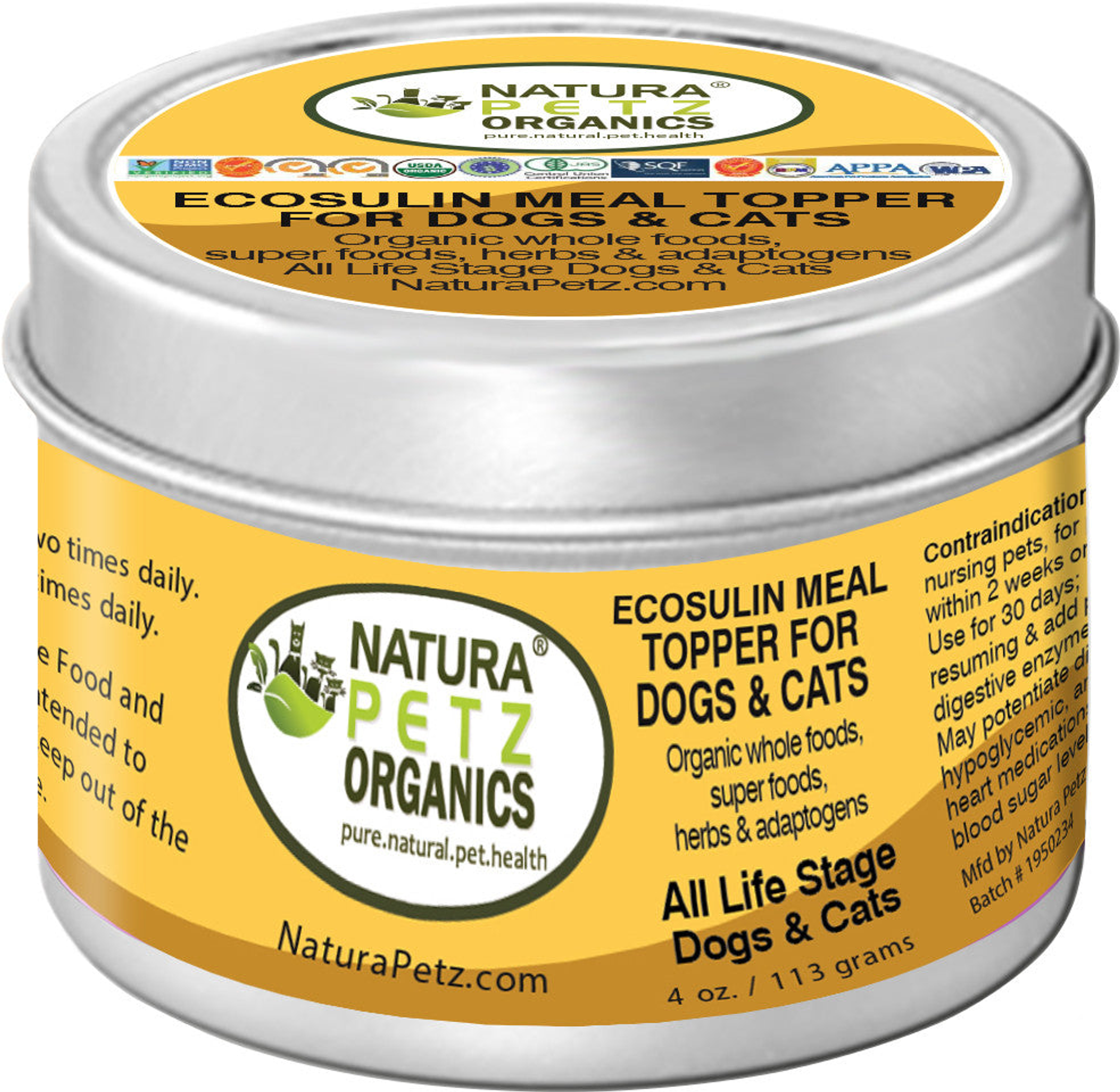 Ecosulin Meal Topper Pancreatic Support Meal Topper For Dogs And Cats* Image 1