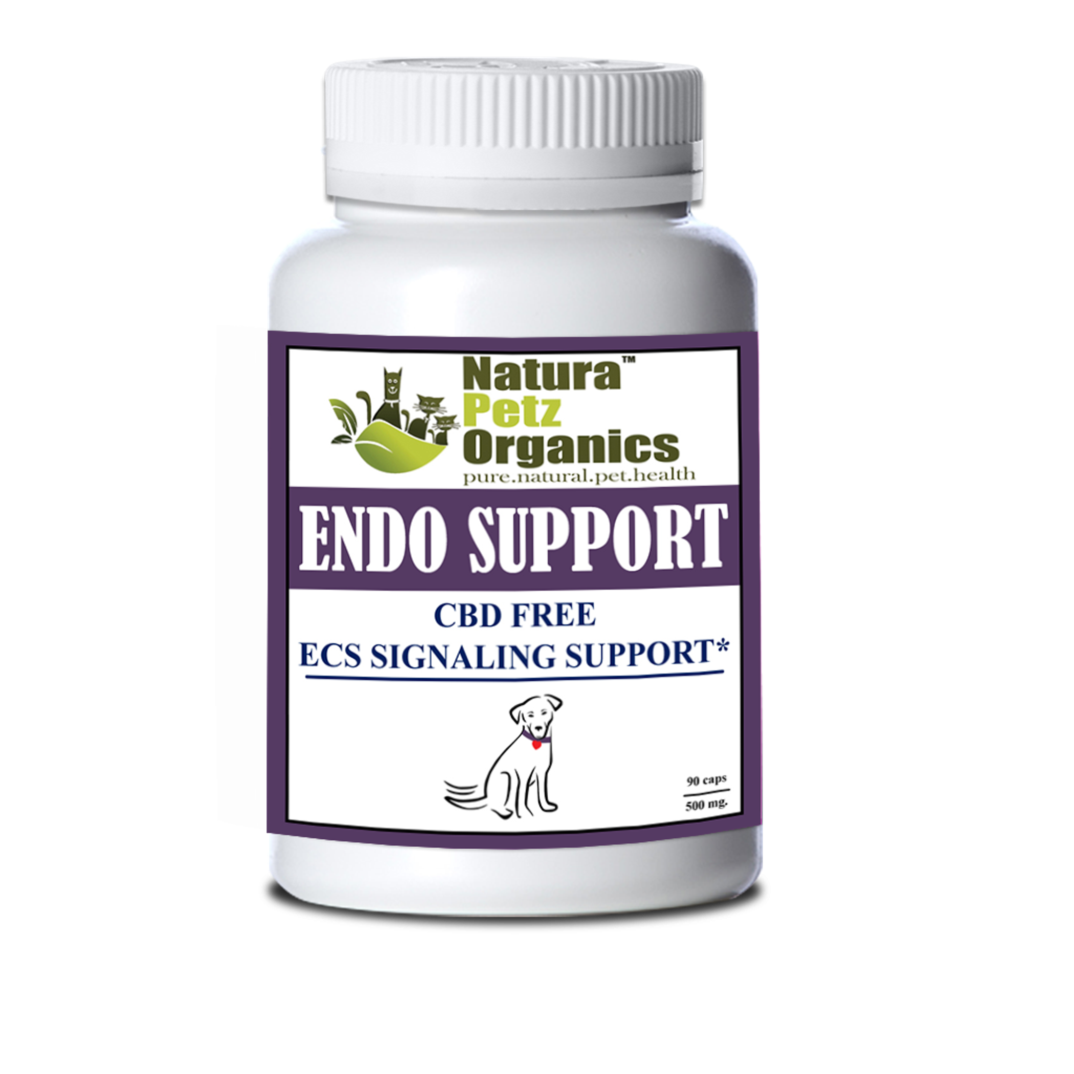 Endo Support Capsules For Dogs And Cats* Endocannabinoid System Support For Dogs & Cats* Image 1