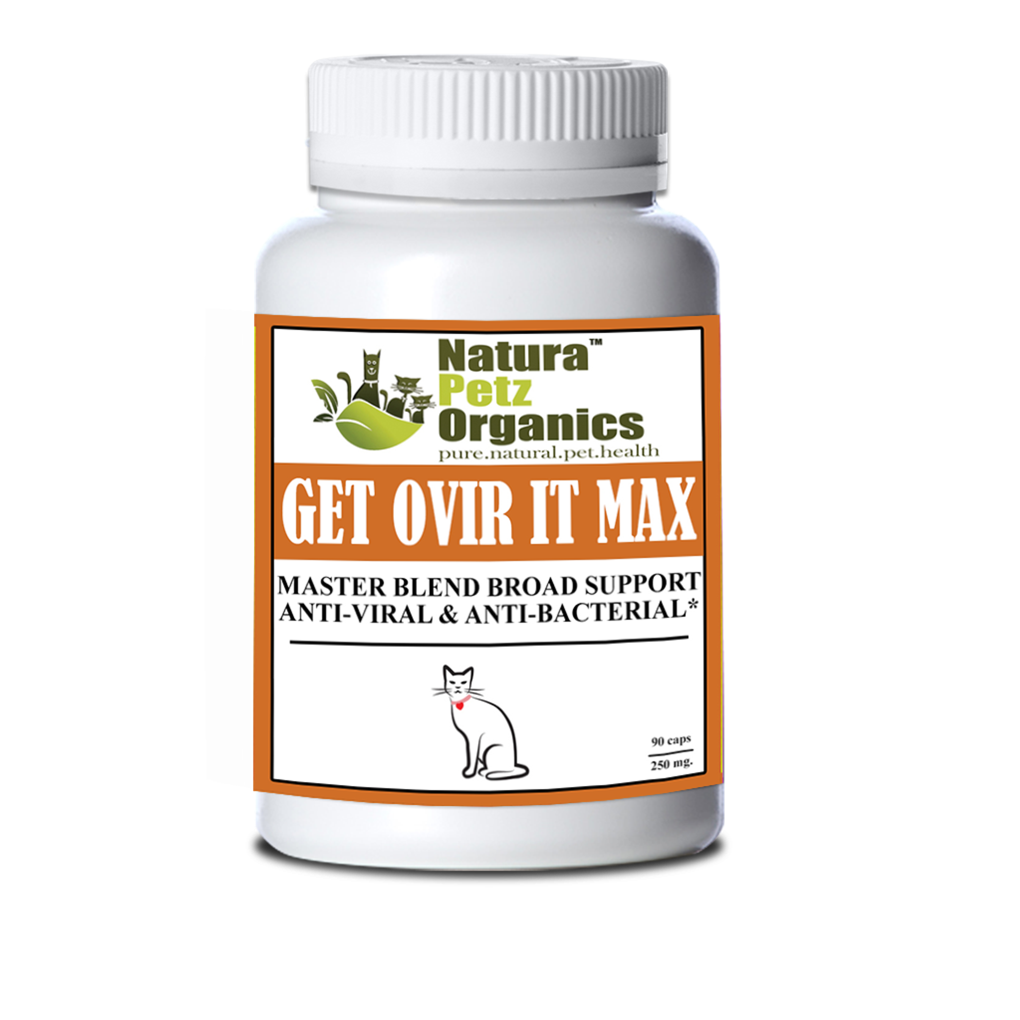 Get Ovir It Max* Master Blend Broad Spectrum Plant Anti Viral Anti Bacterial For Dogs And Cats* Image 1