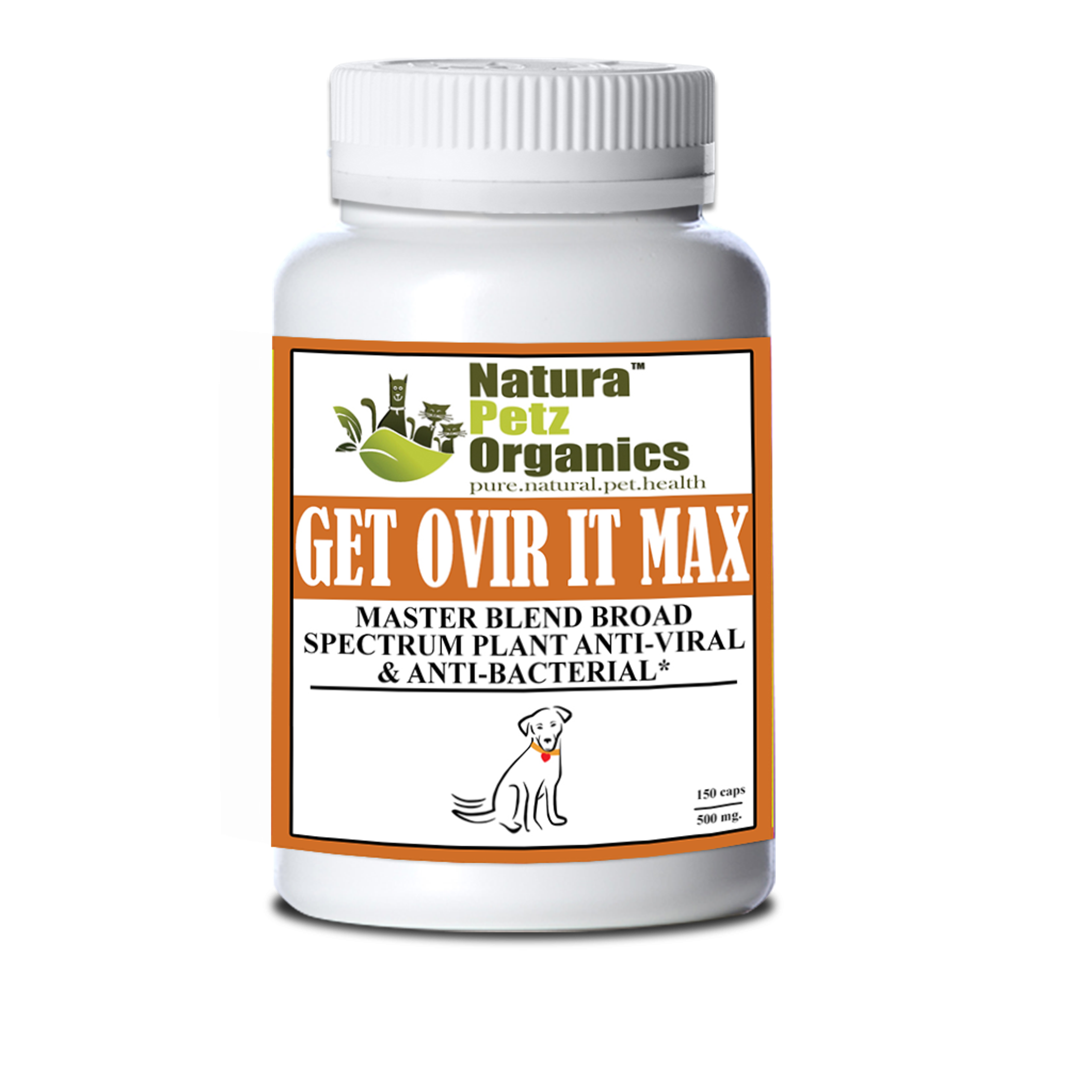 Get Ovir It Max* Master Blend Broad Spectrum Plant Anti Viral Anti Bacterial For Dogs And Cats* Image 1
