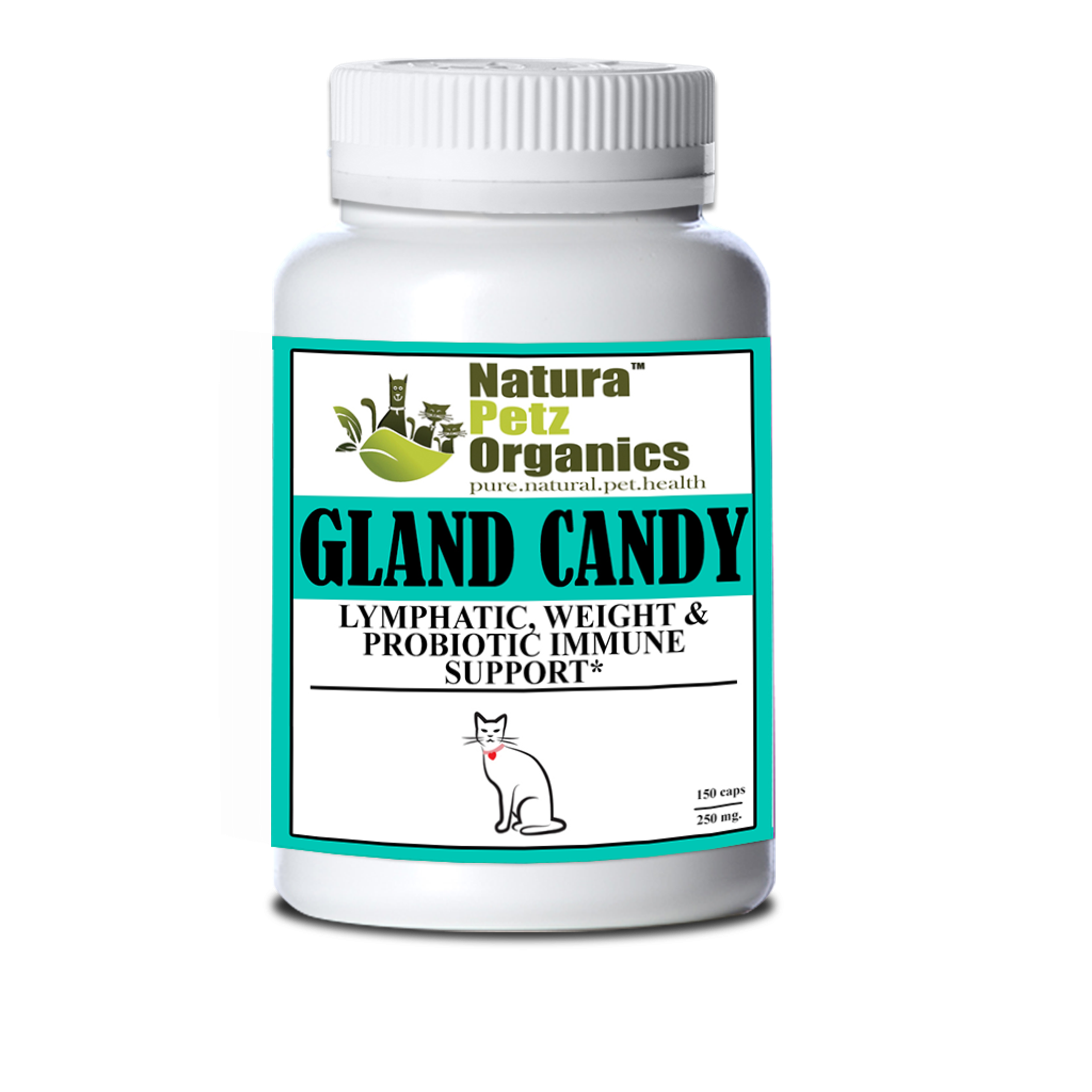 Gland Candy Omega 3 & 6 Lymphatic, Weight & Probiotic Immune Support * Image 1