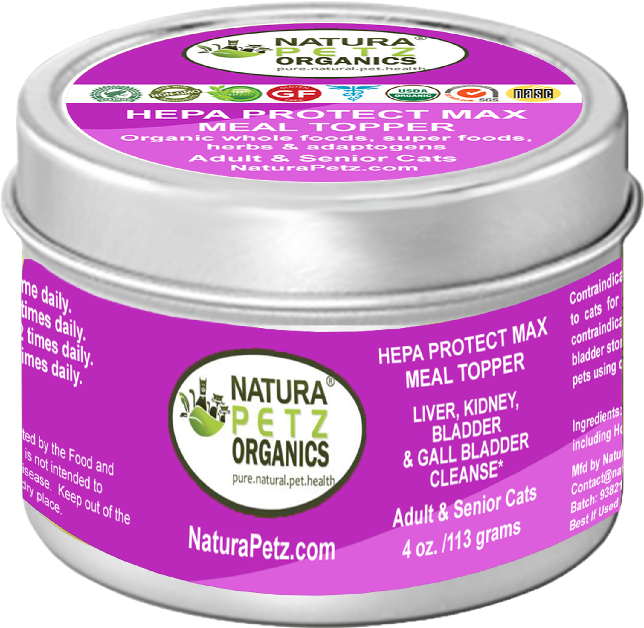 Hepa Protect Max Meal Topper - Liver, Kidney, Bladder & Gall Bladder Support & Cleanse* Image 1
