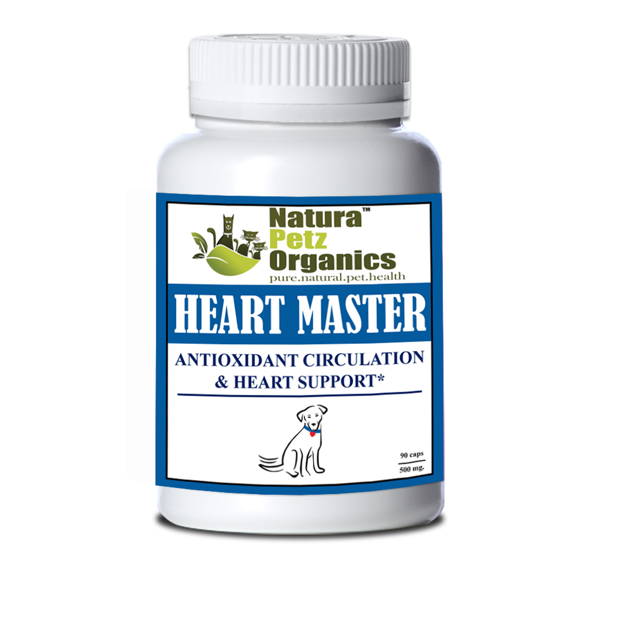 Heart Master Max Antioxidant Master Blend Heart & Circulation Support* Dogs Cats Image 1