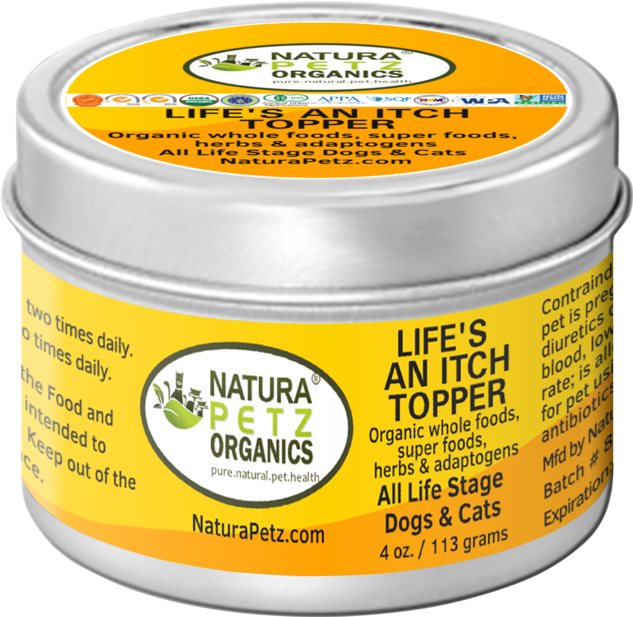 Lifes An Itch! Anti-Allergy Flavored Meal Topper For Dogs & Cats* Image 1