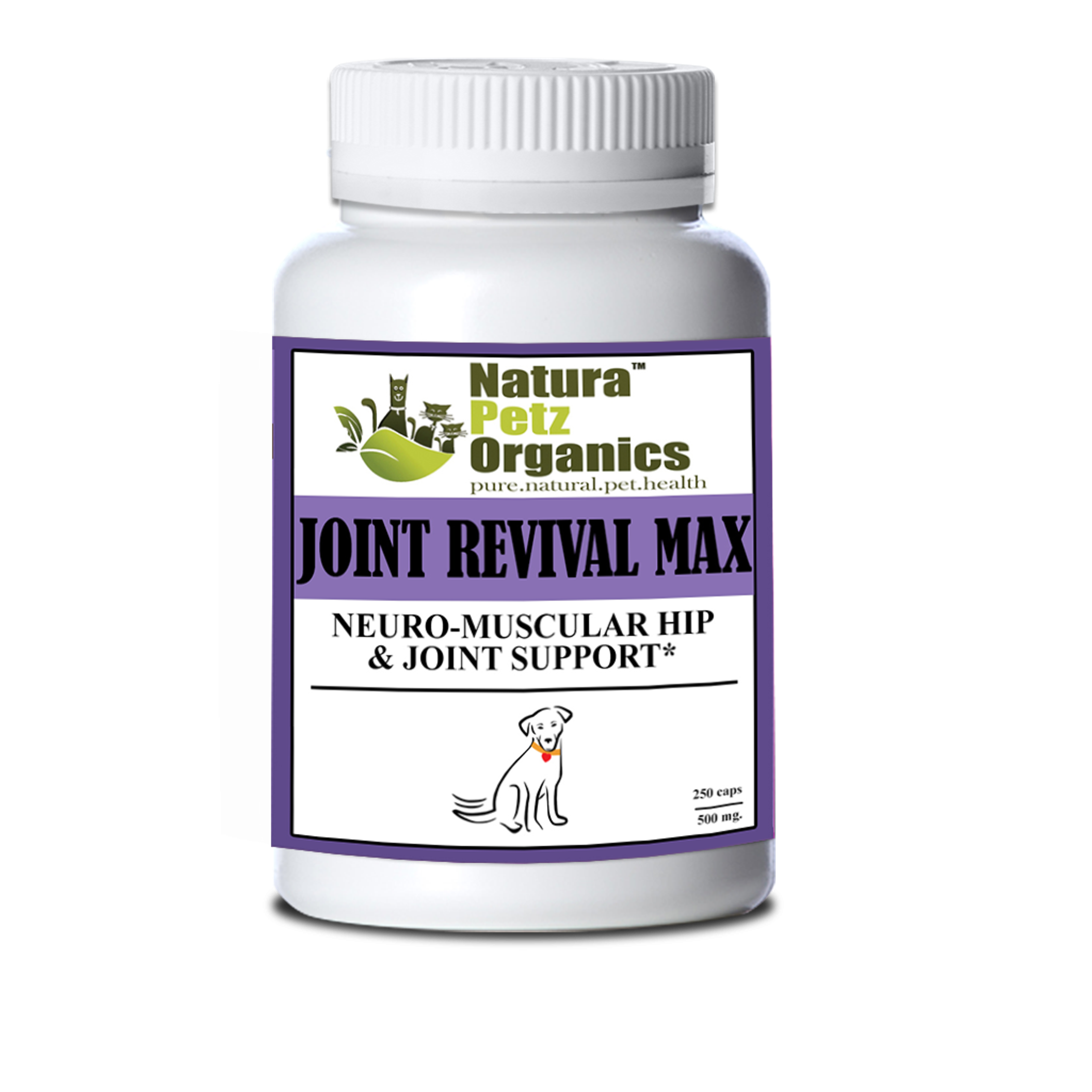 Joint Revival Max Master Blend Capsules* Neuro Muscular Hip & Joint Support* Master Blend For Dogs & Cats* Image 1