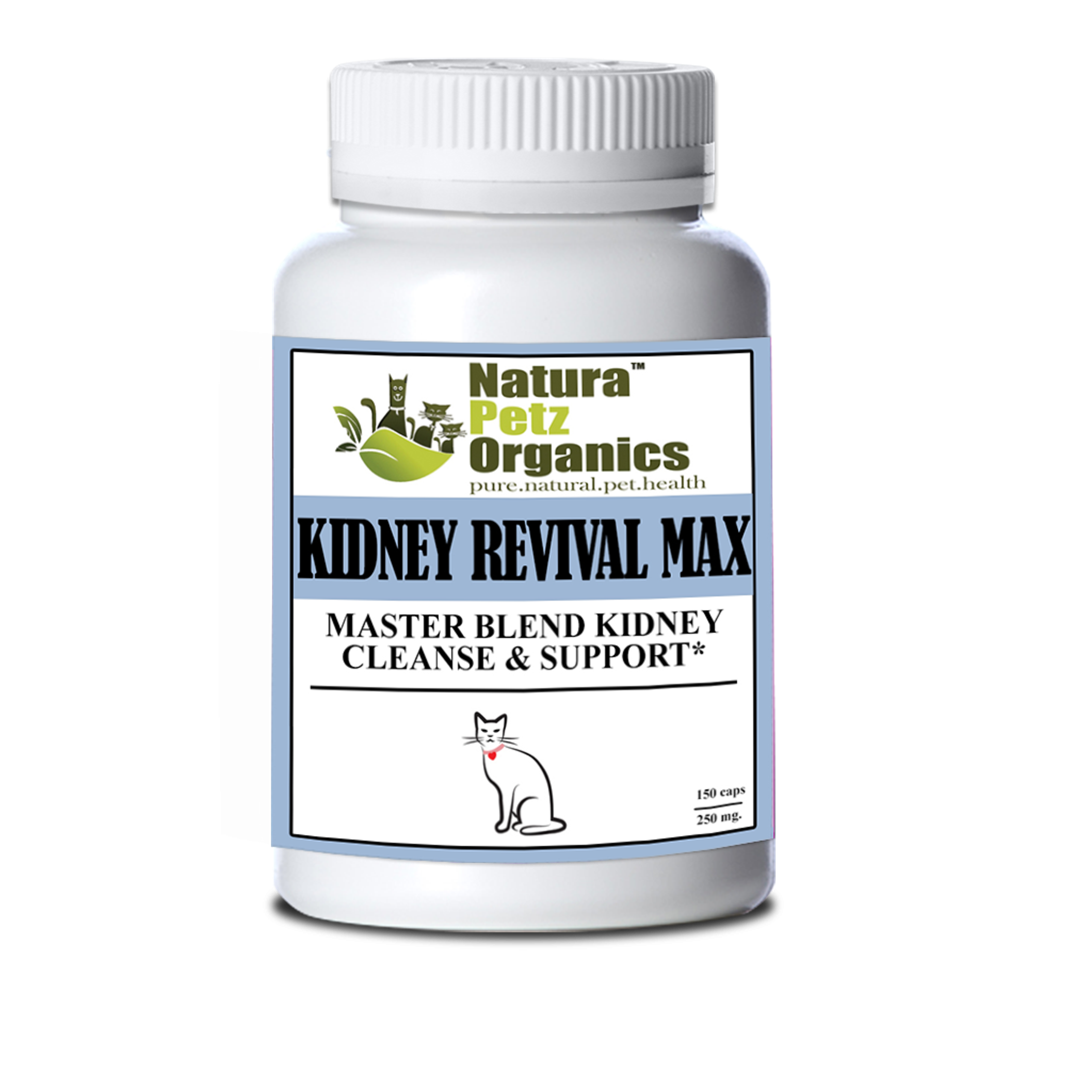 Kidney Revival Max Master Blend Kidney Cleanse & Support Capsules* Adult & Senior Dogs Image 1