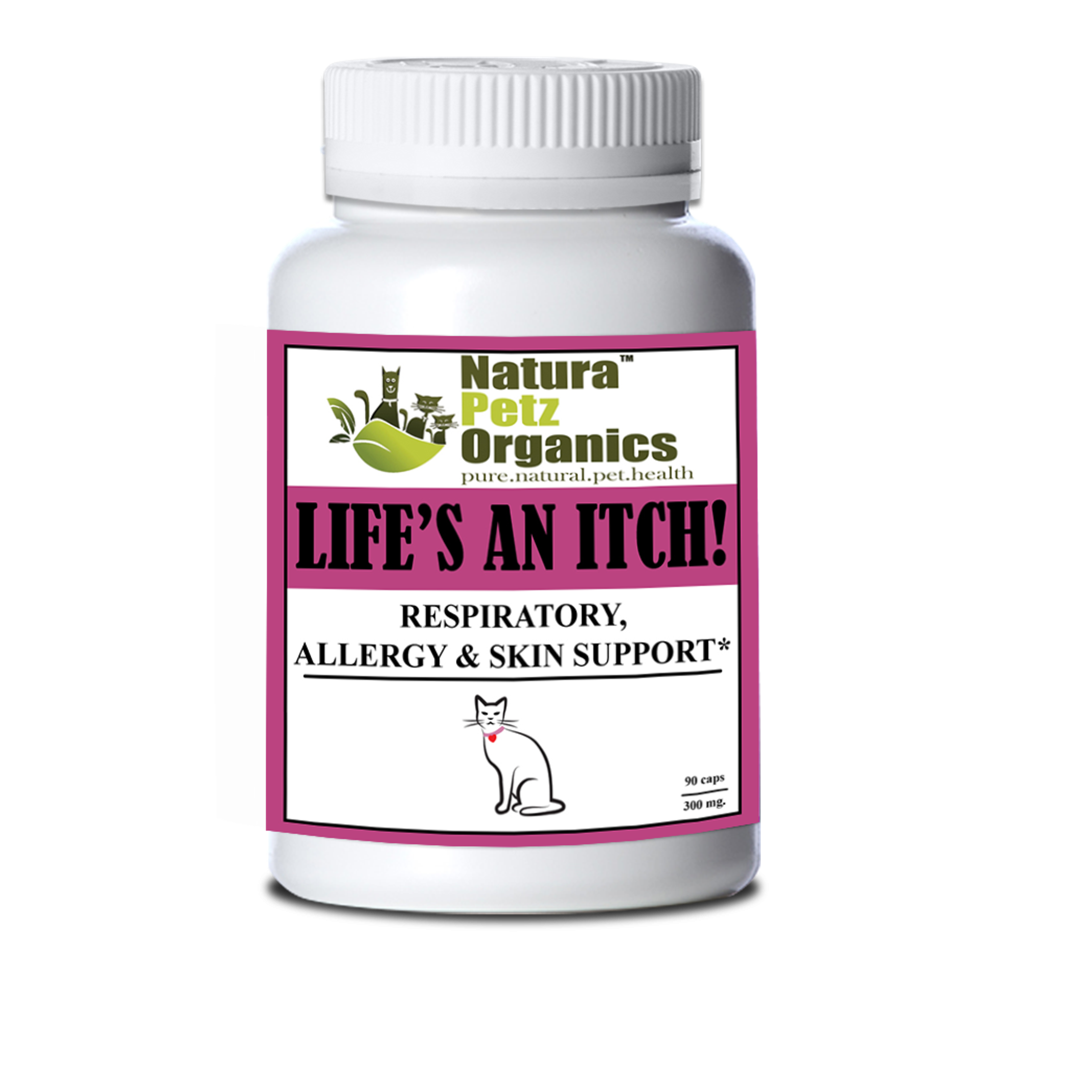 Life'S An Itch Capsules - Respiratory, Allergy & Skin Support* Capsules For Dogs & Cats* Image 1