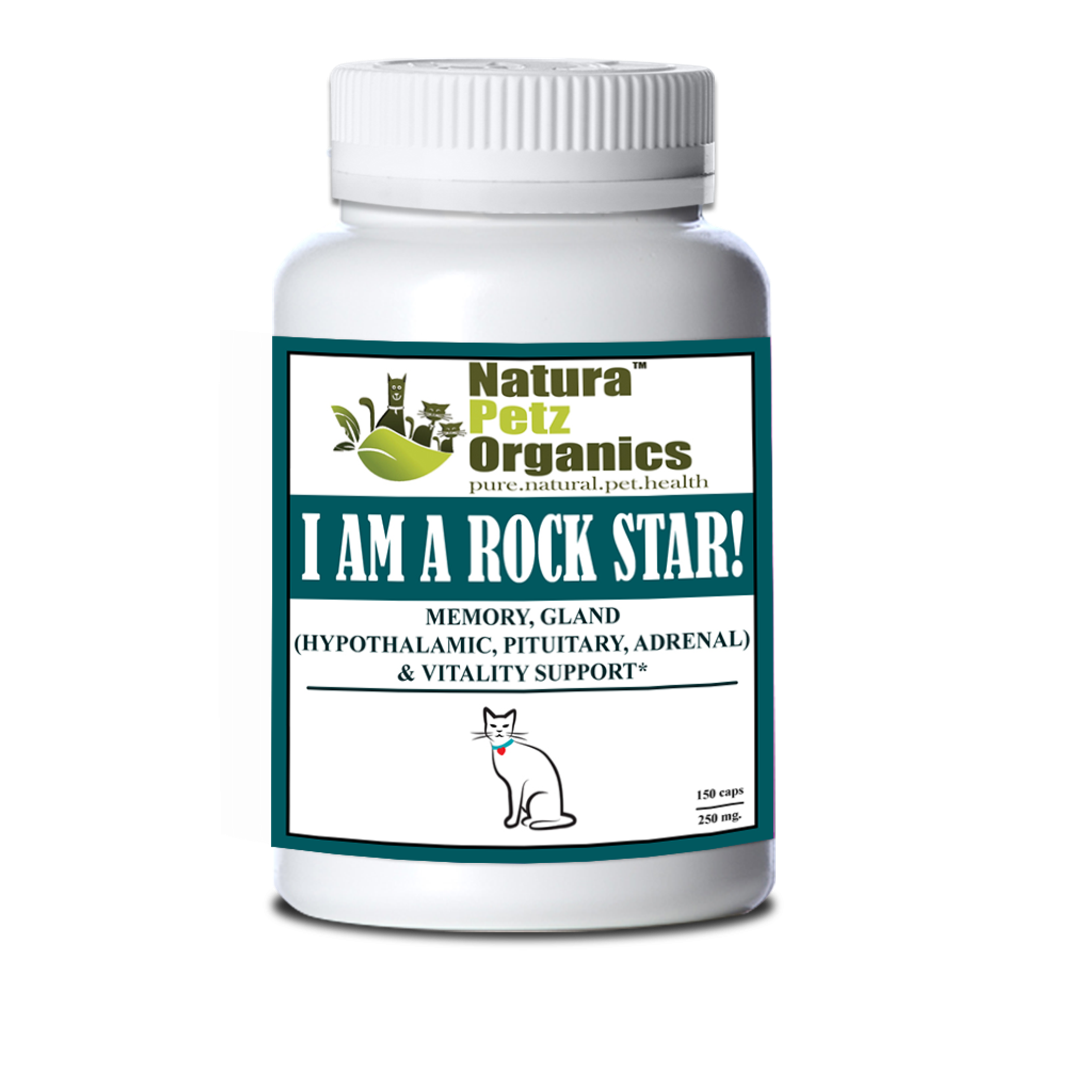 I Am A Rock Star - Memory, Gland (Hypothalamic, Pituitary And Adrenal) & Vitality Support* Image 1
