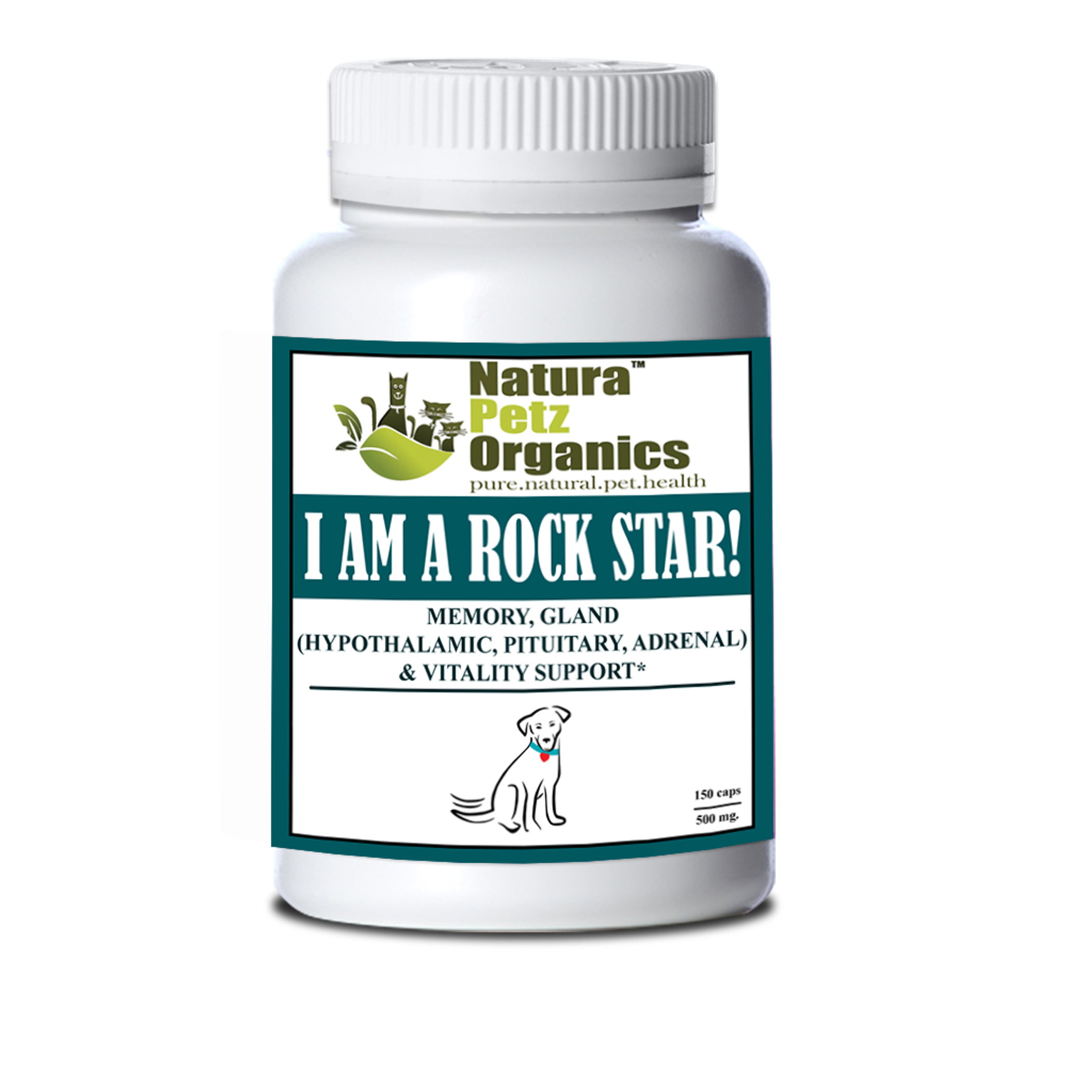 I Am A Rock Star - Memory, Gland (Hypothalamic, Pituitary And Adrenal) & Vitality Support* Image 1