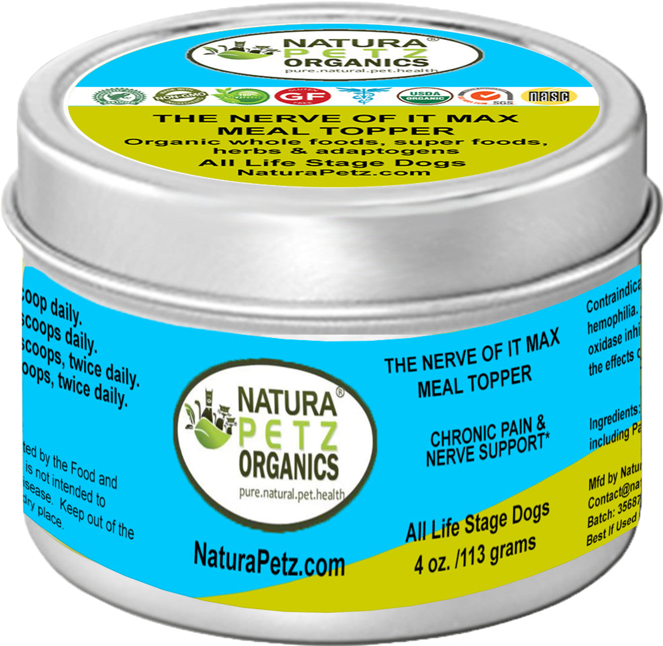 Max Meal Topper - Adjunctive Chronic Pain & Nerve Support* Dogs And Cats Image 1