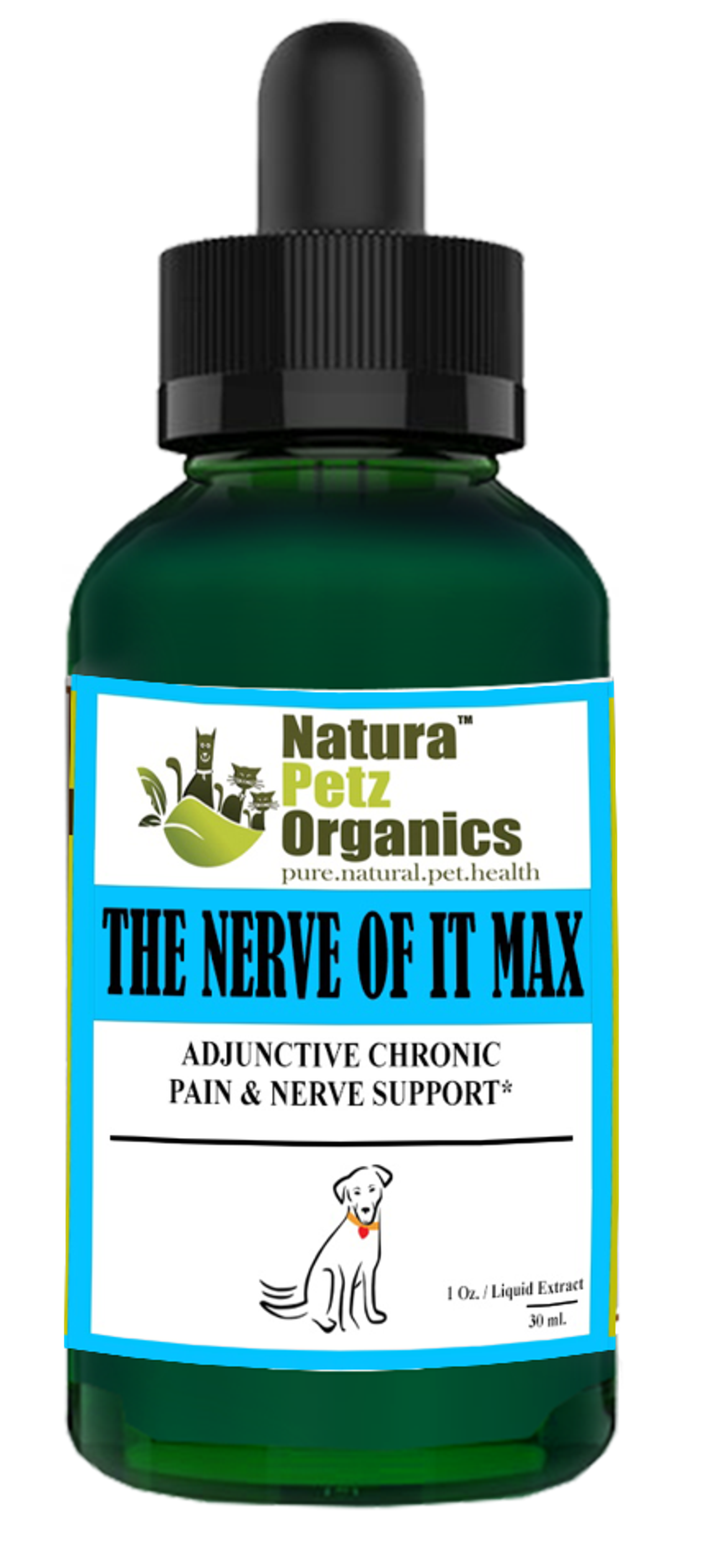 Max Tincture Support* Adjunctive Chronic Pain & Nerve Support* For Dogs And Cats* Image 1