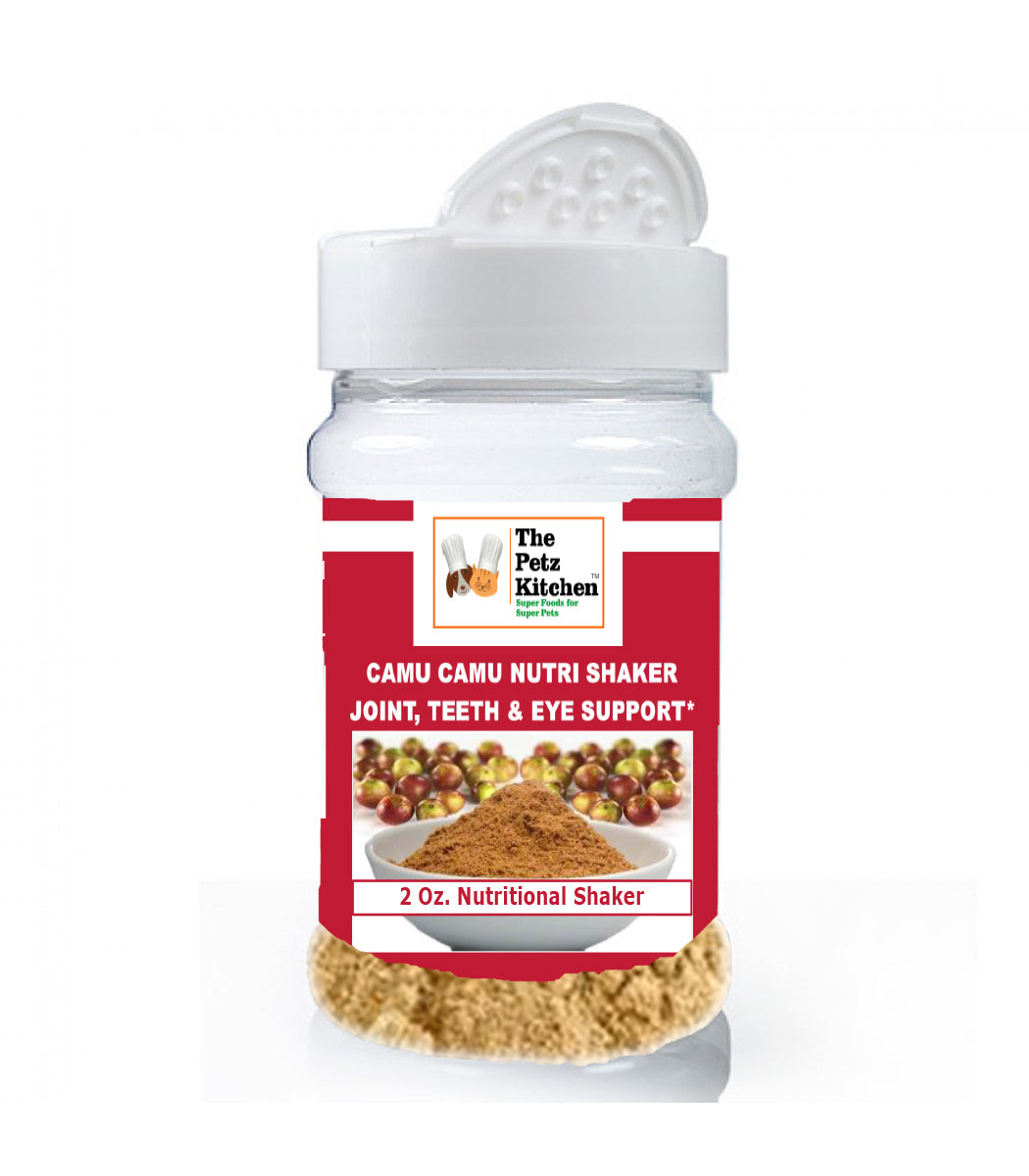 Camu Camu Extract Joint Teeth & Eye Support* The Petz Kitchen - Organic Human Grade Ingredients For Home Prepared Meals & Treats Image 1