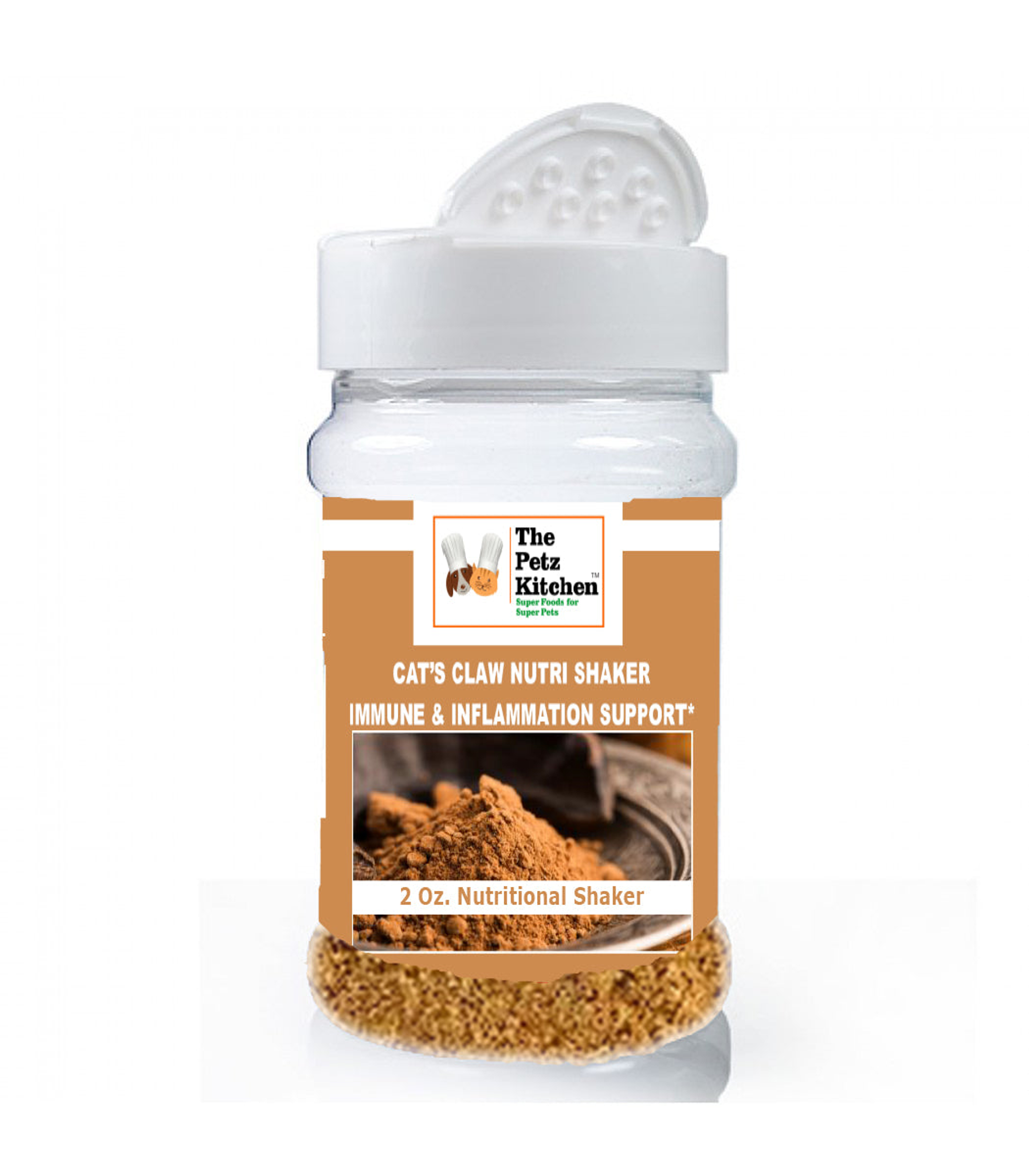 Cat'S Claw Powder Immune & Inflammation Support* The Petz Kitchen Organic & Human Grade Ingredients For Home Prepared Meals & Treats Image 1
