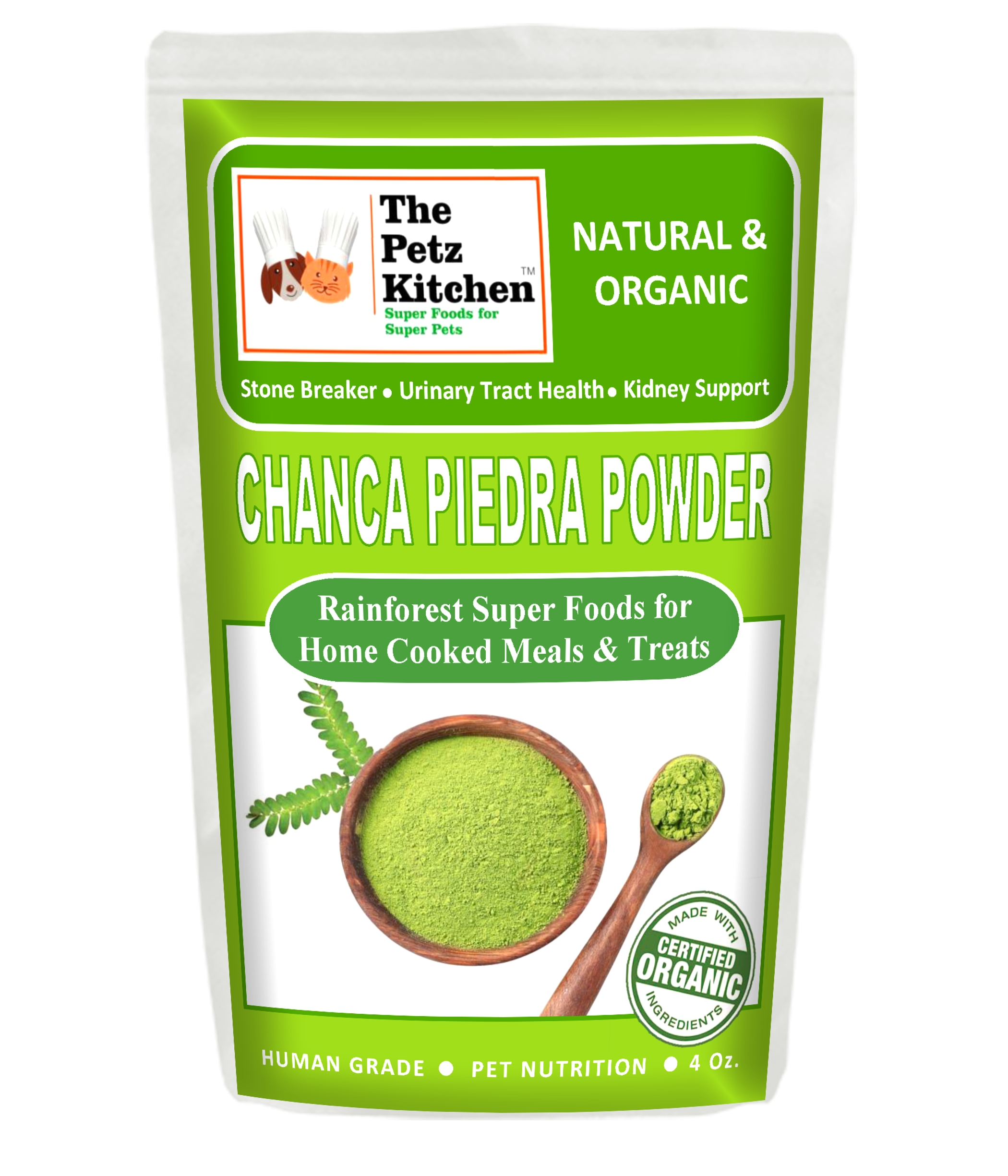 Chanca Piedra - Stone Breaker* Urinary Infection & Inflammation Support*  The Petz Kitchen - Organic & Human Grade Ingredients For Home Prepared Meals & Treats Image 1