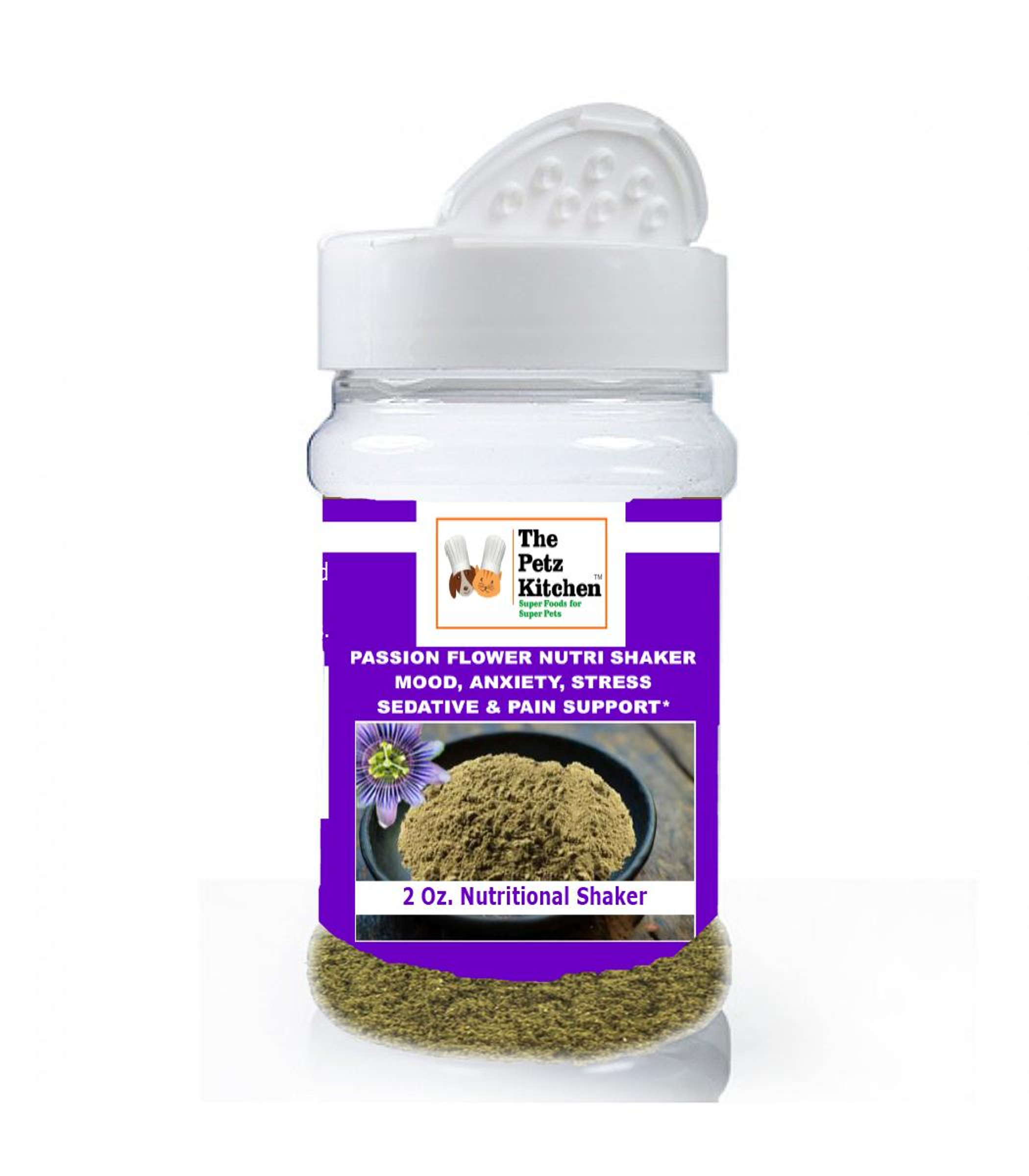 Passion Flower - Mood Anxiety Stress Sedative & Pain Support* - The Petz Kitchen Image 1