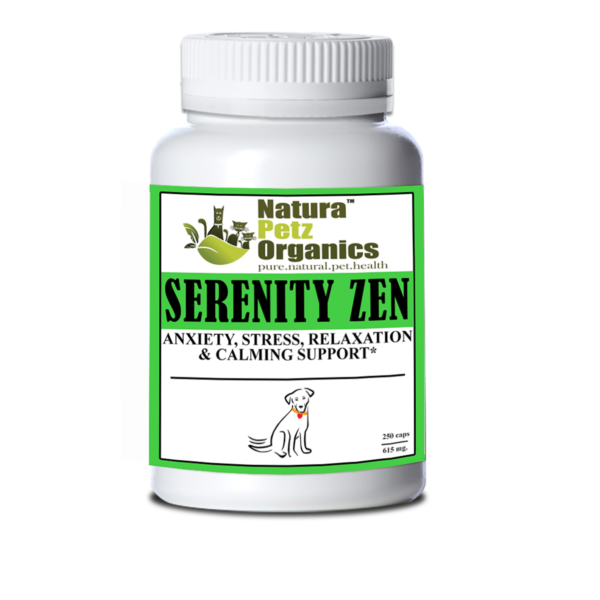 Serenity Zen - Anxiety, Stress, Relaxation & Multi-Systems Calming Support Dogs & Cats* Image 1