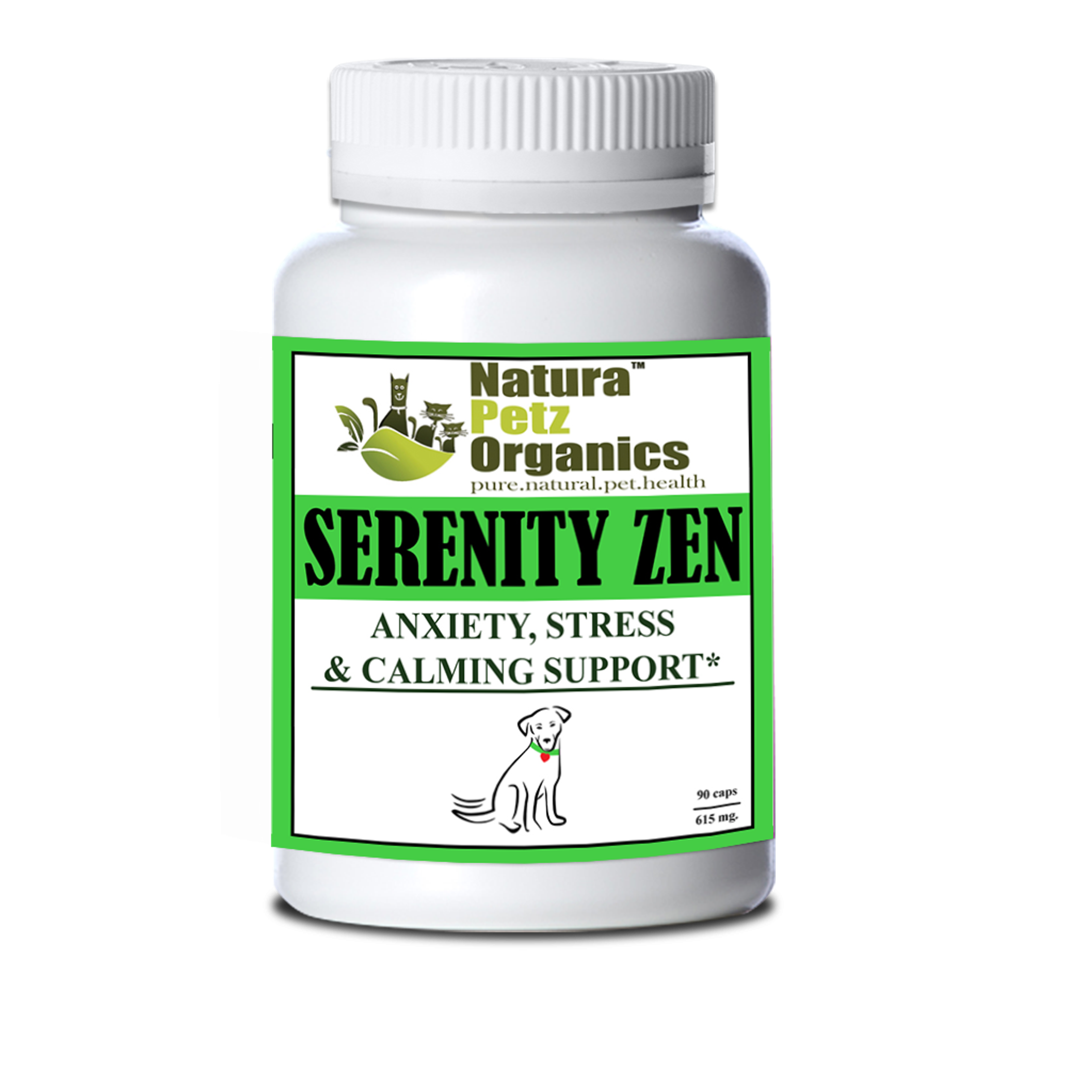 Serenity Zen - Anxiety, Stress, Relaxation & Multi-Systems Calming Support Dogs & Cats* Image 1