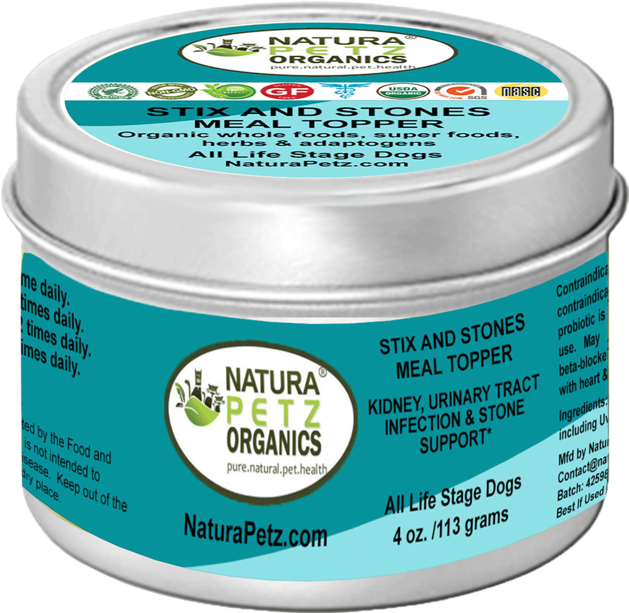 Stix And Stones Meal Topper* Kidney, Urinary Tract Infection & Stone Support* Image 1
