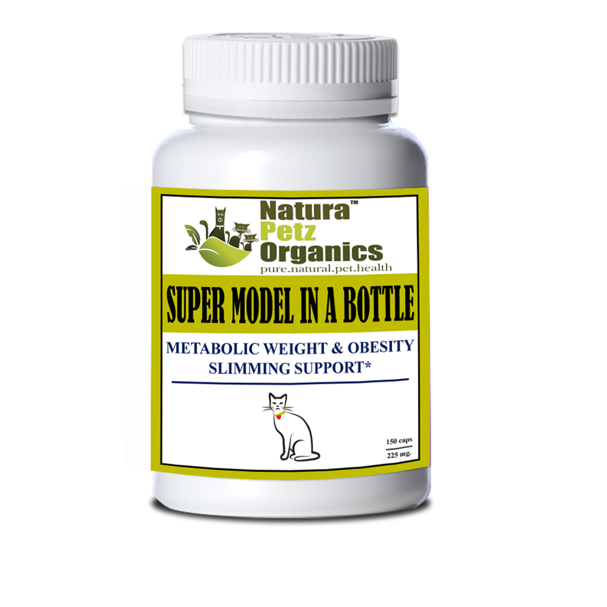 Super Model In A Bottle - Metabolic Weight & Obesity Slimming Support* Adult & Senior Pets* Image 1