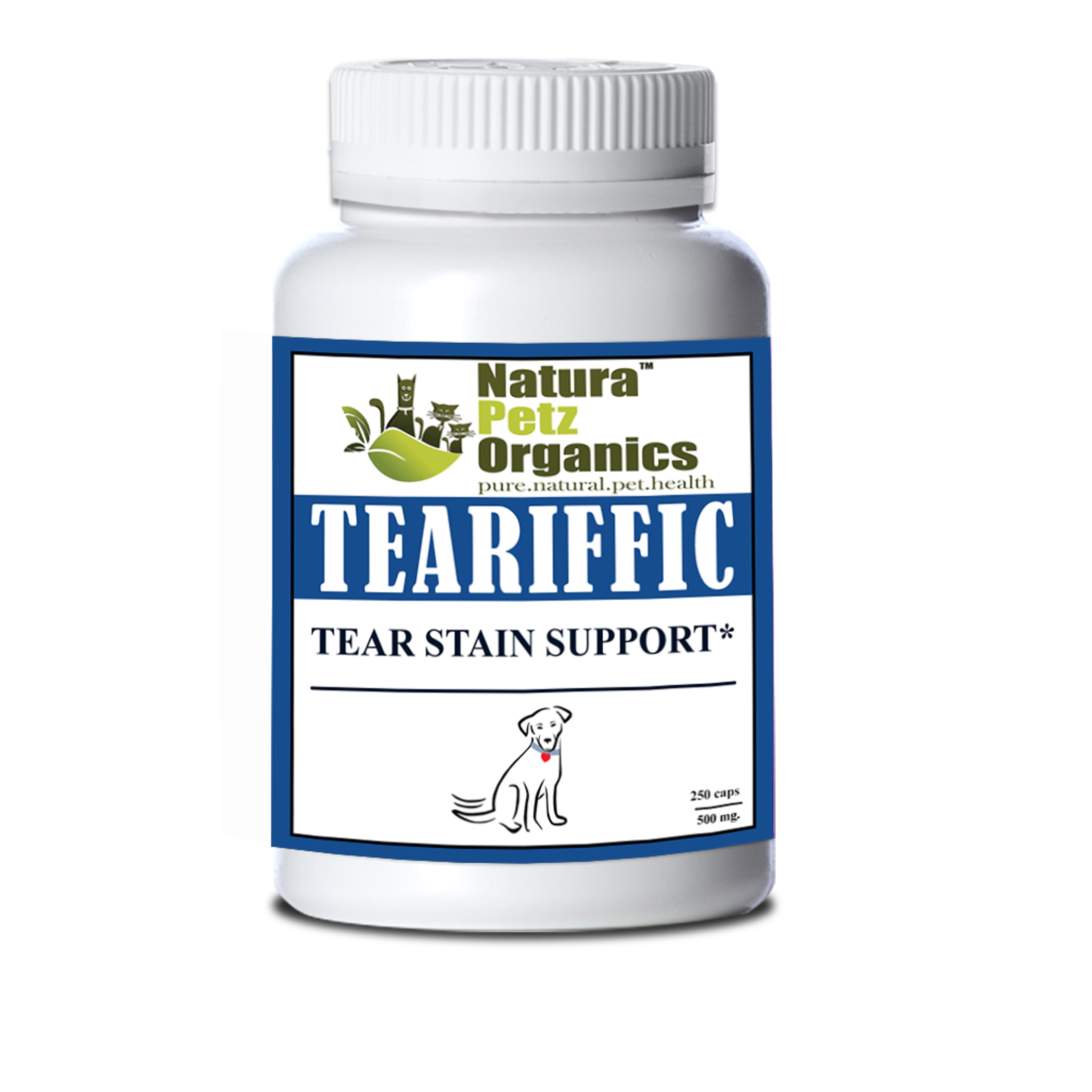 Teariffic - Tear Stain Support For Dogs* Tear Stain Support For Cats* Image 1