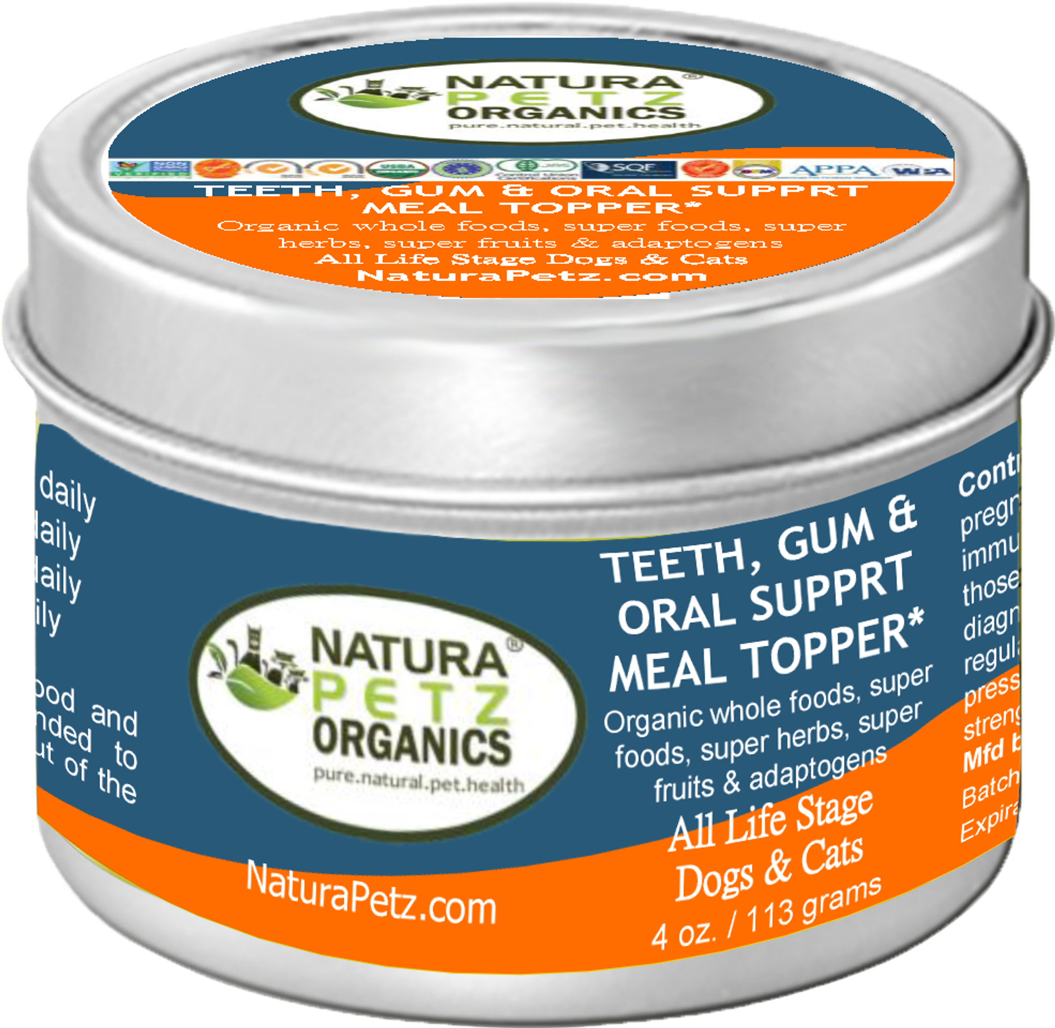 Teeth, Gum & Oral Support Meal Topper* - Flavored Meal Topper For Teeth, Gum & Oral Support* Image 1
