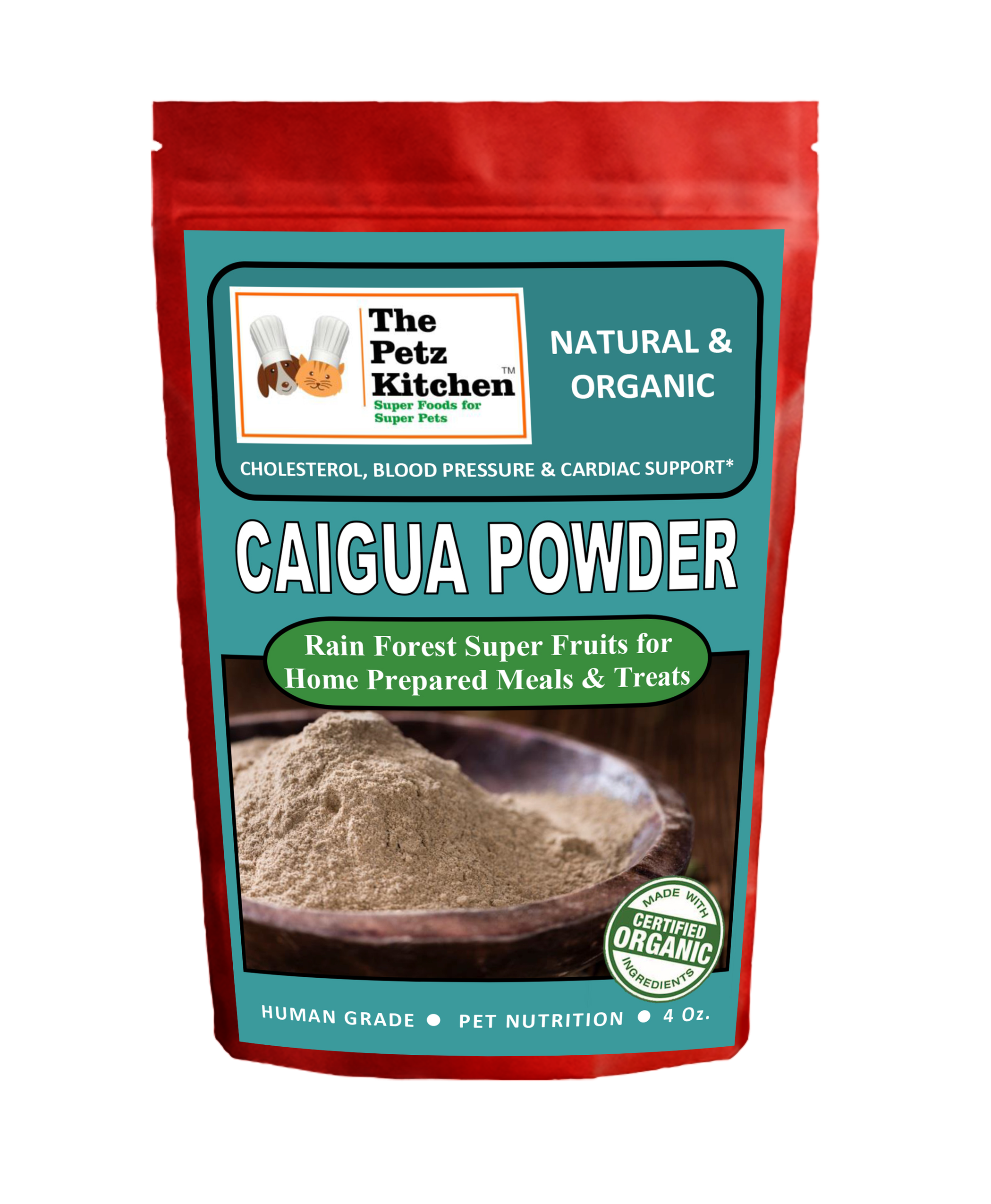 Caigua Fruit Powder - Cholesterol, Blood Pressure & Cardiac Support* The Petz Kitchen For Dogs And Cats Image 1