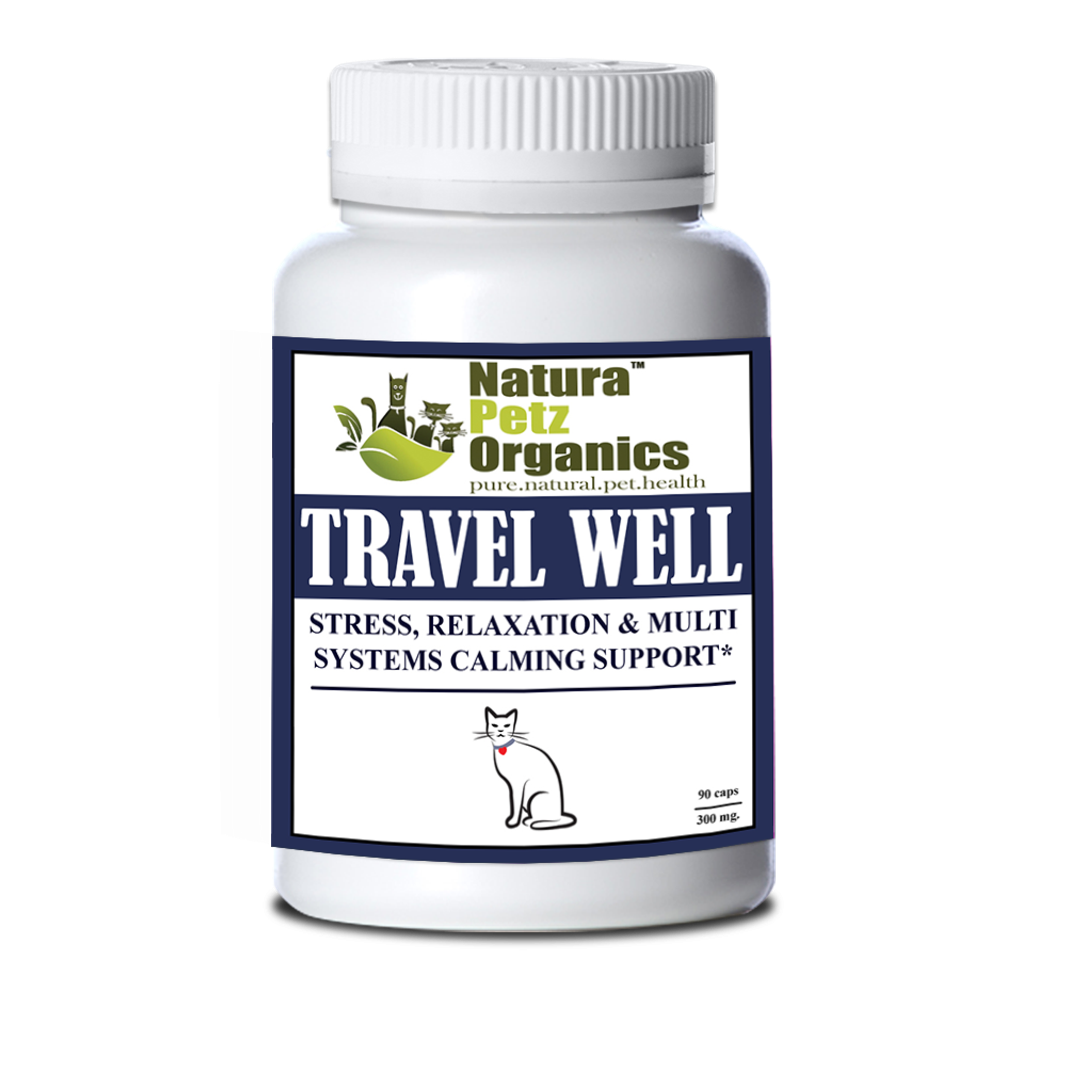 Travel Well - Stress, Relaxation & Calming Stress Support* For Dogs And Cats On The Go* Image 1