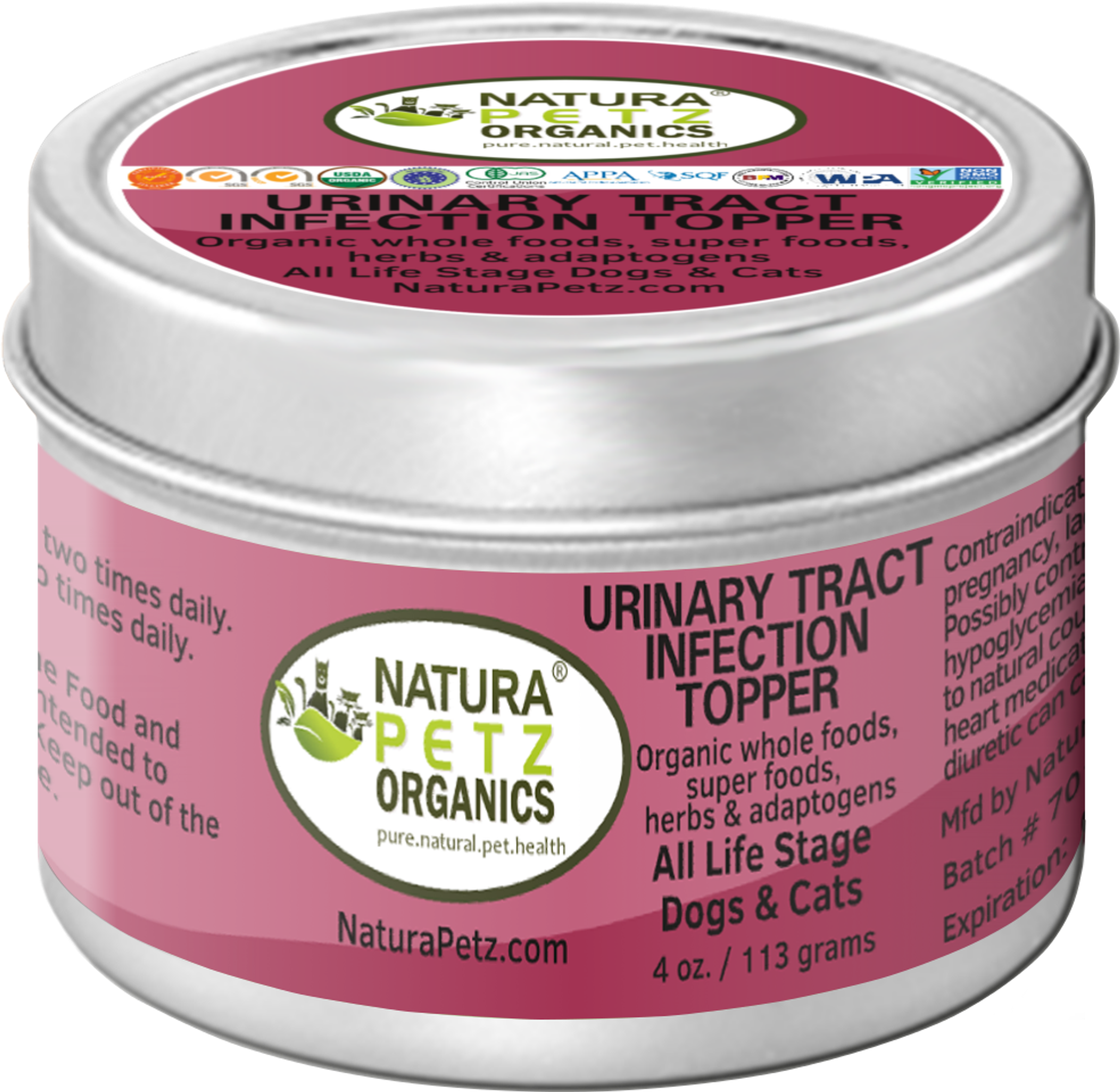 Urinary Tract Infection Meal Topper For Dogs And Cats*  Flavored Urinary Tract Infection & Inflammation Topper For Dogs & Cats* Image 1