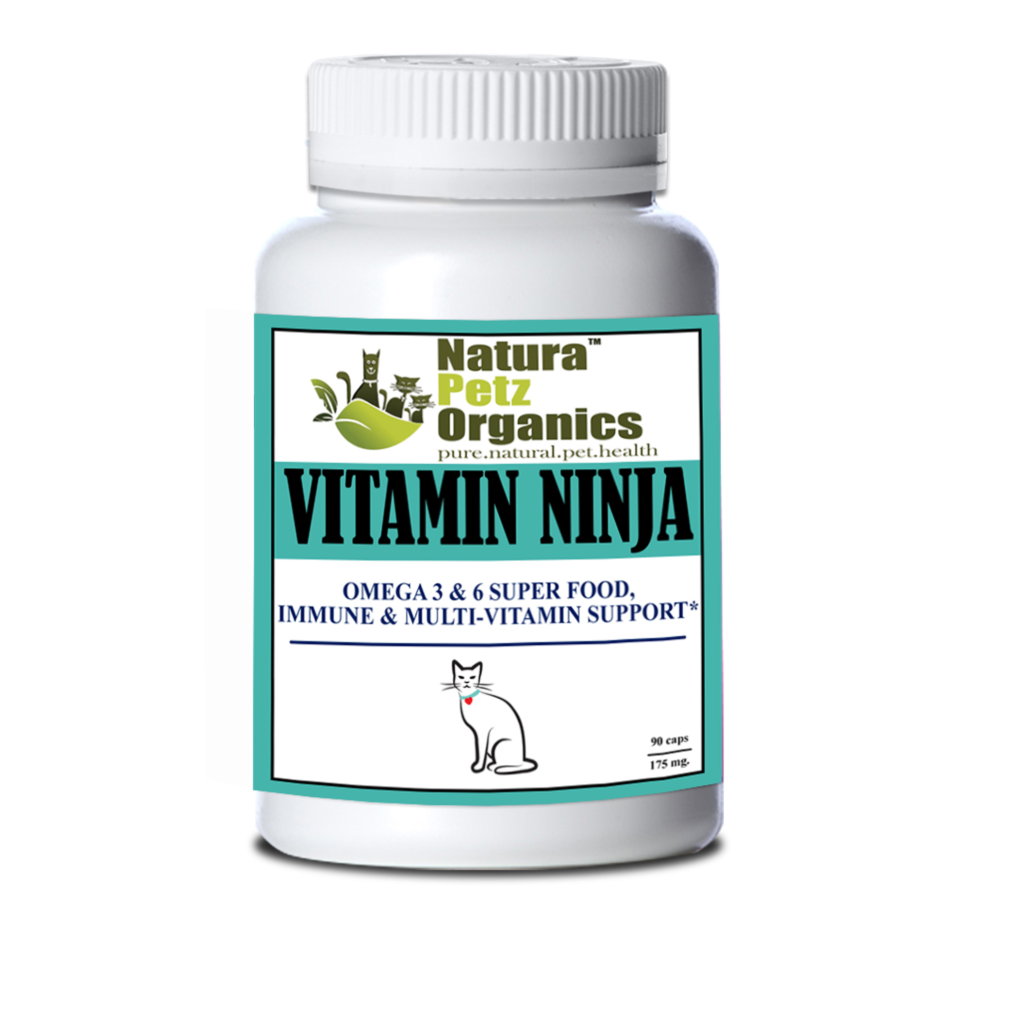Vitamin Ninja - Omega 3 & 6 Super Food, Immune & Multi-Vitamin Support* Image 1