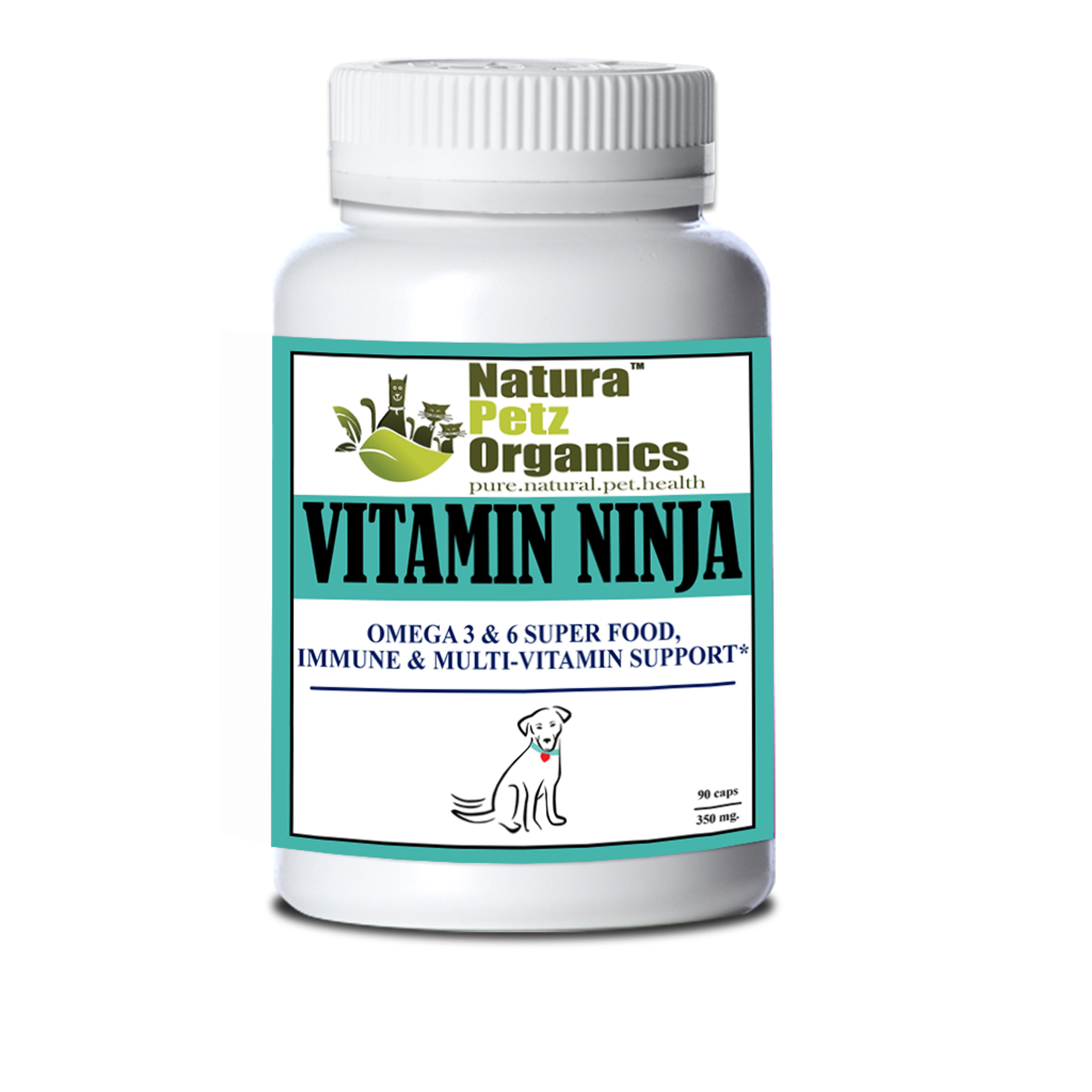 Vitamin Ninja - Omega 3 & 6 Super Food, Immune & Multi-Vitamin Support* Image 1