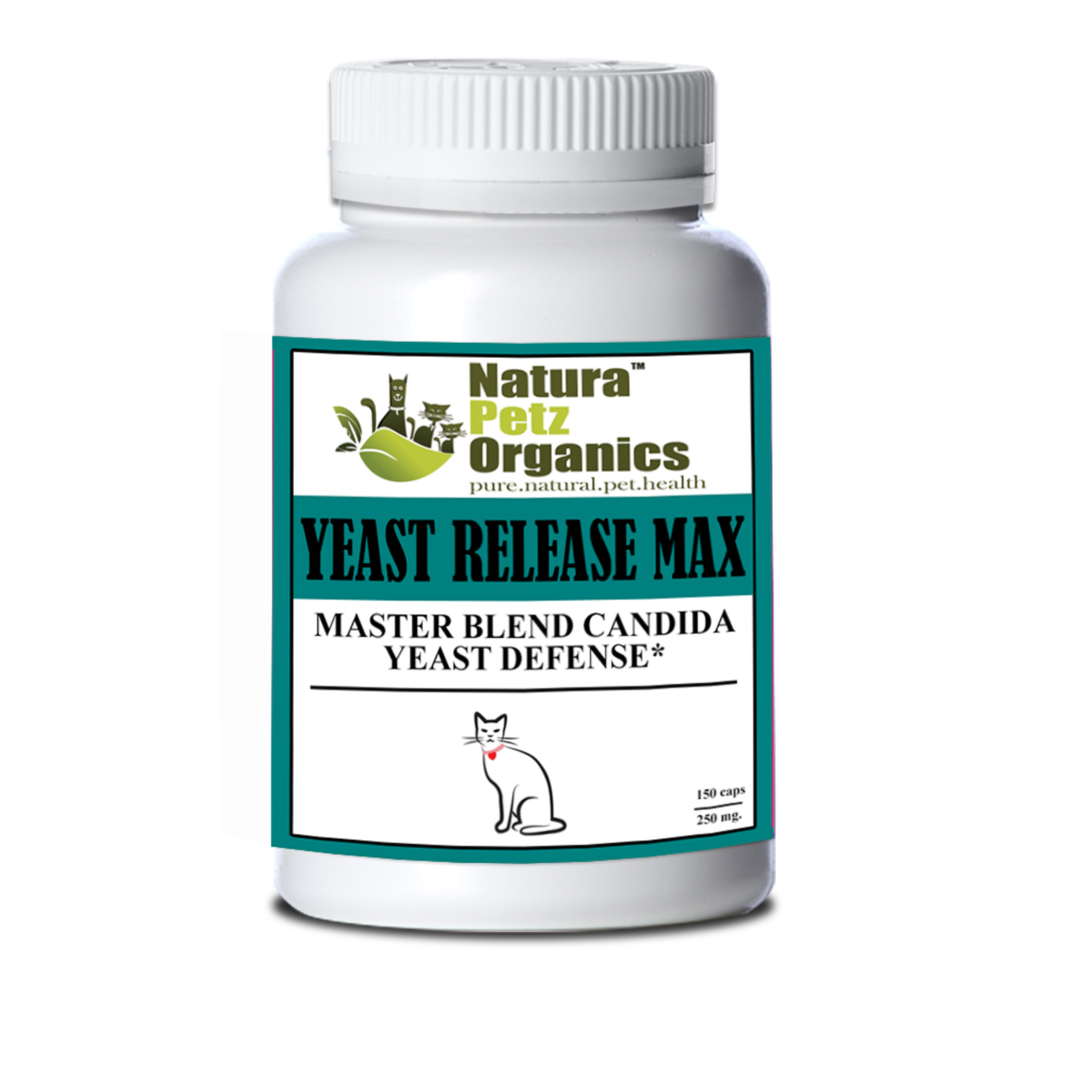 Yeast Release Max Capsules* Master Blend Candida Yeast Defense* For Dogs And Cats* Image 1