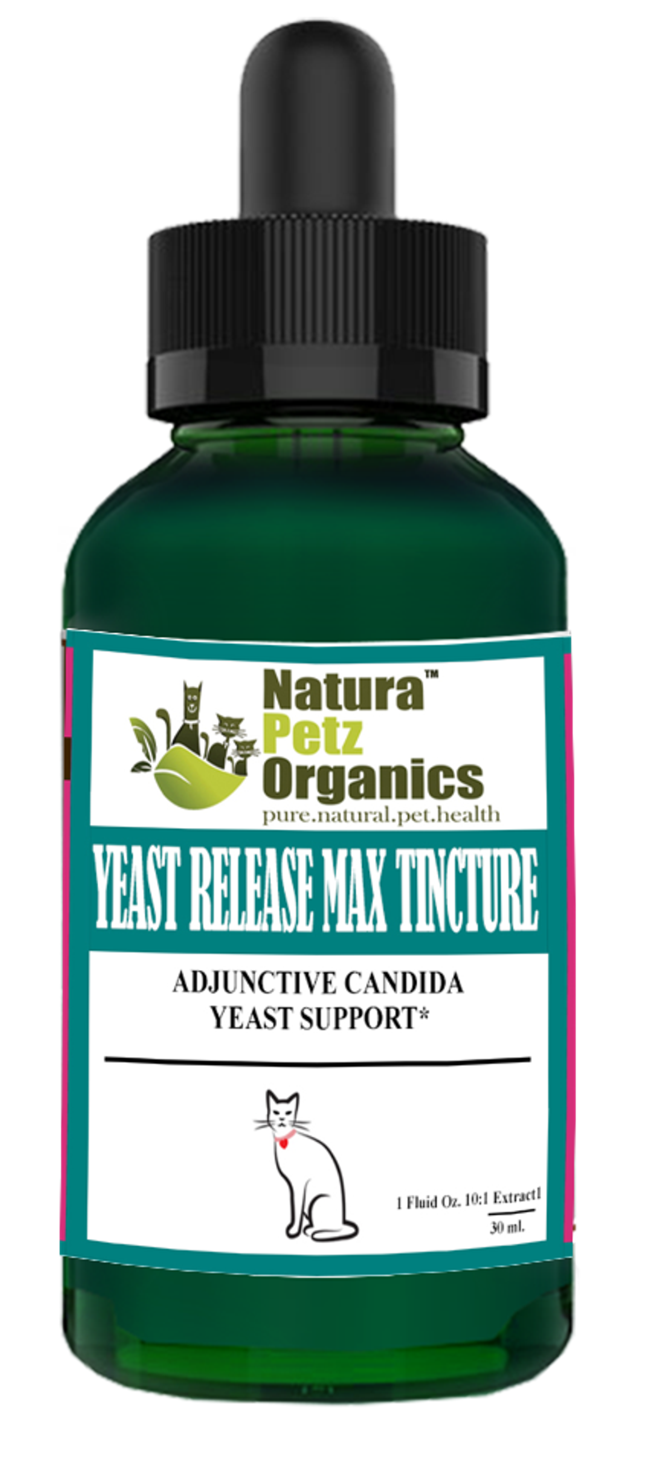 Yeast Release Max Tincture* Adjunctive Candida Yeast & Immune Support* Dogs Cats Image 1