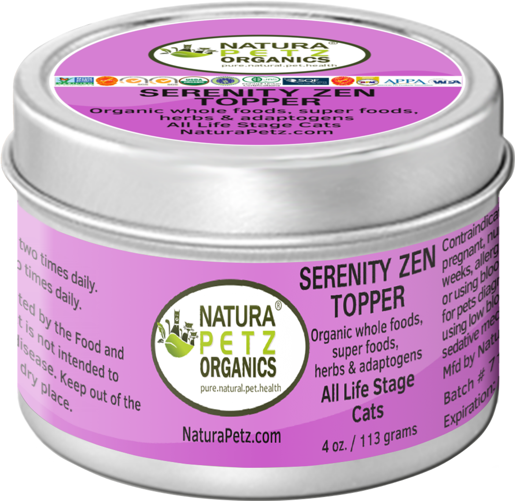 Serenity Zen Meal Topper For Dogs And Cats* - Serenity Zen Anti-Stress & Anti-Anxiety Meal Topper* Image 1
