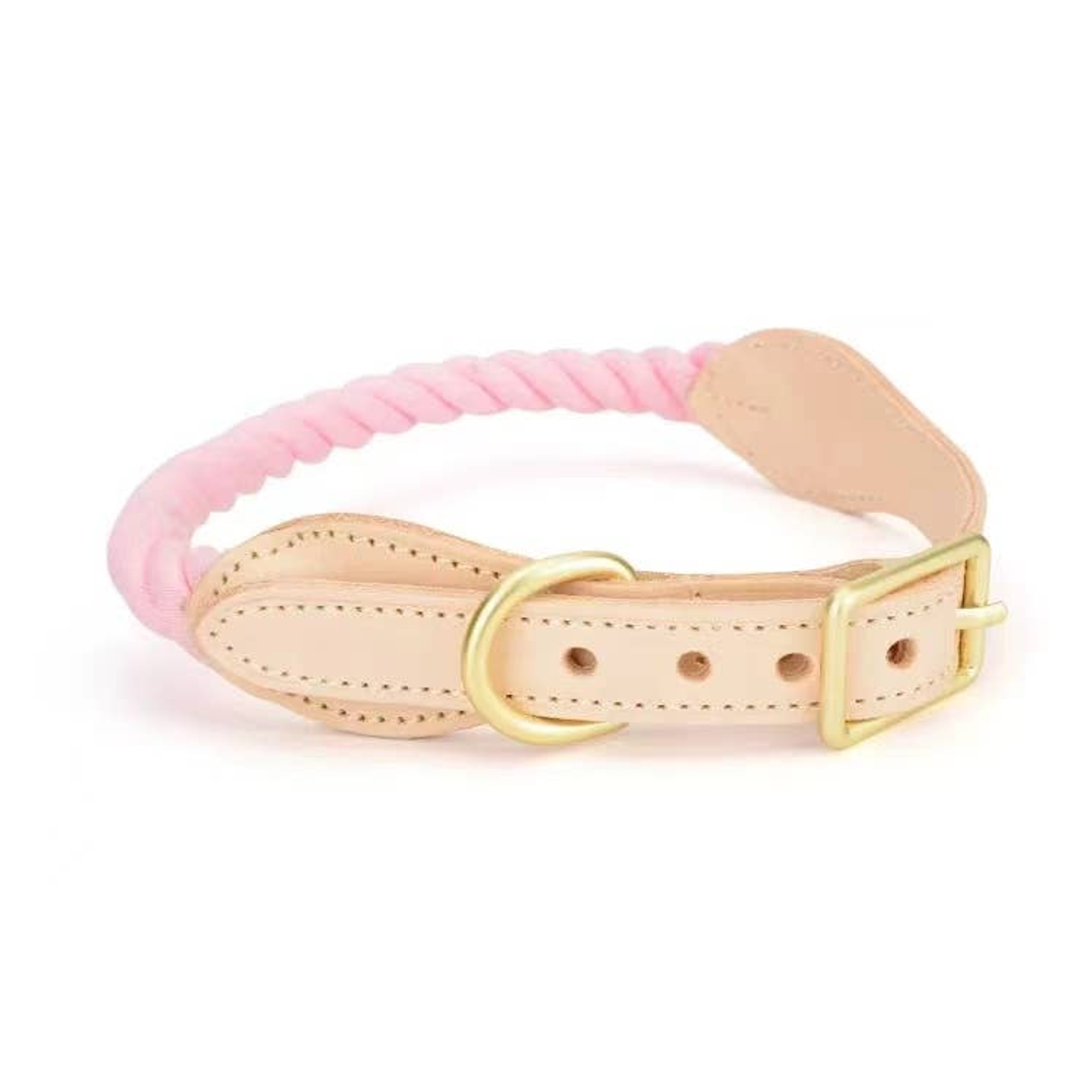 Luxe Royal Leather Rope Collar Image 1