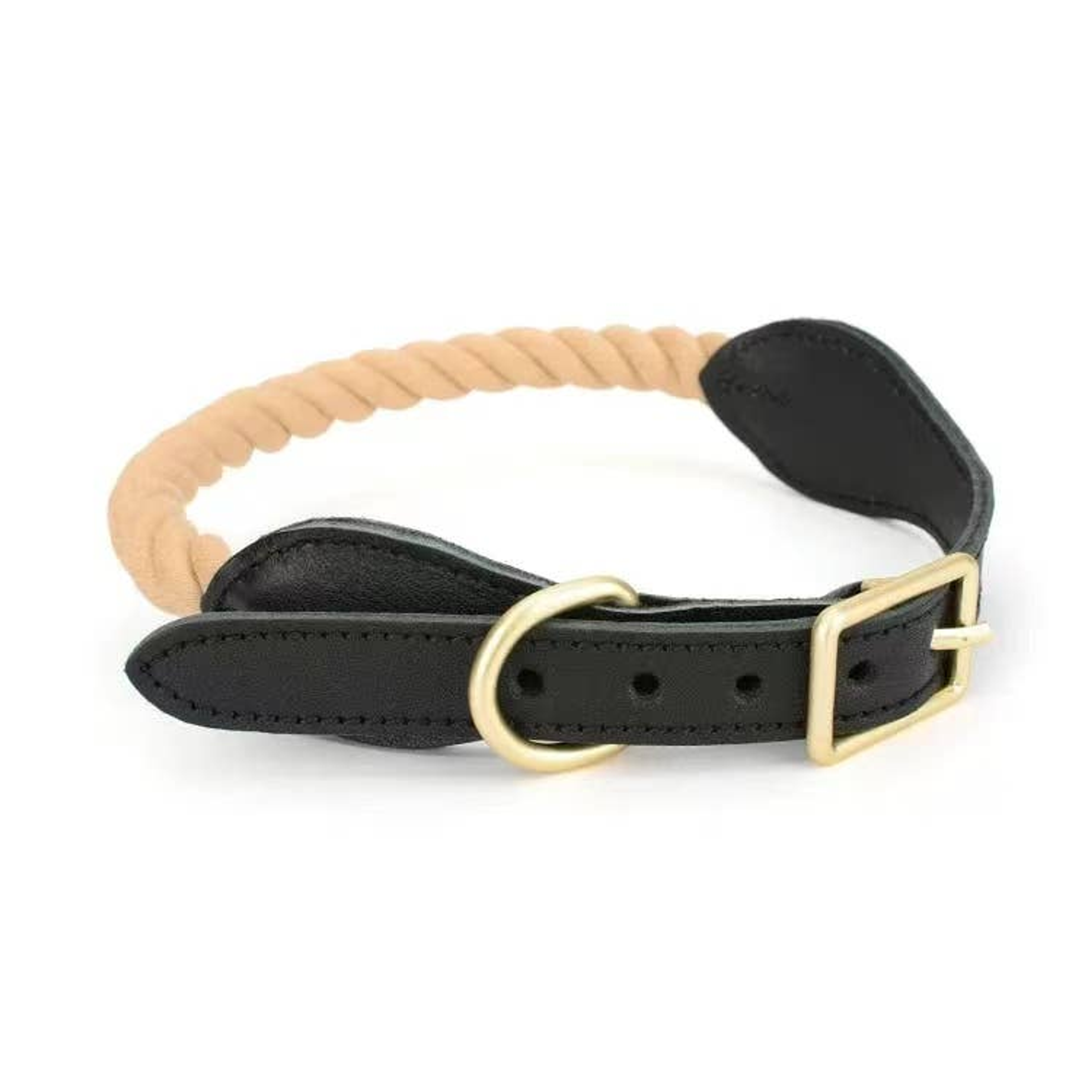 Luxe Royal Leather Rope Collar Image 1